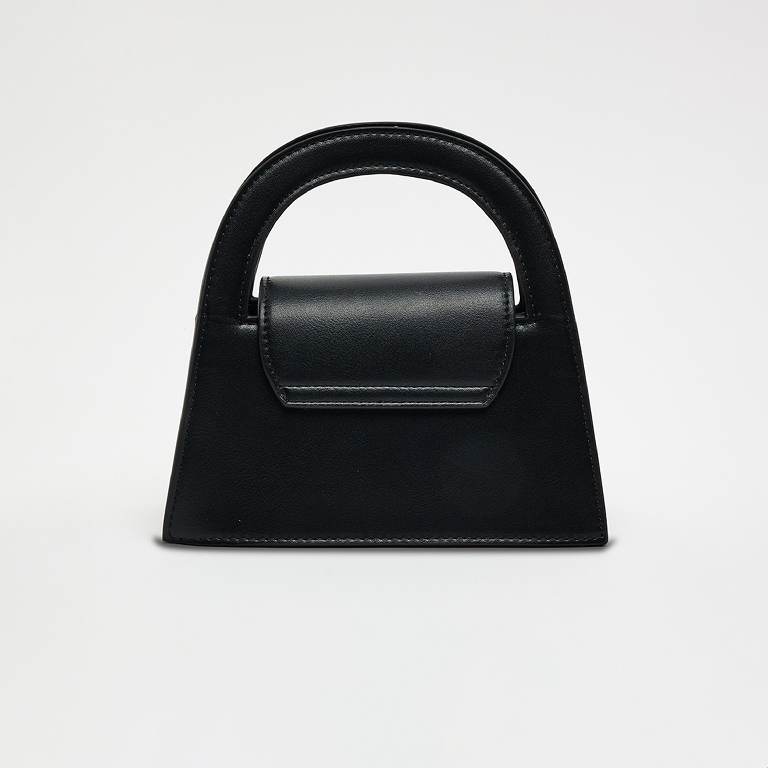 BCBG Textured Top Handle Mini Bag with Magnetic Closure and Adjustable Strap | 19 X 13 X 8 CM-women-bagsandwallets-handbags-image-2