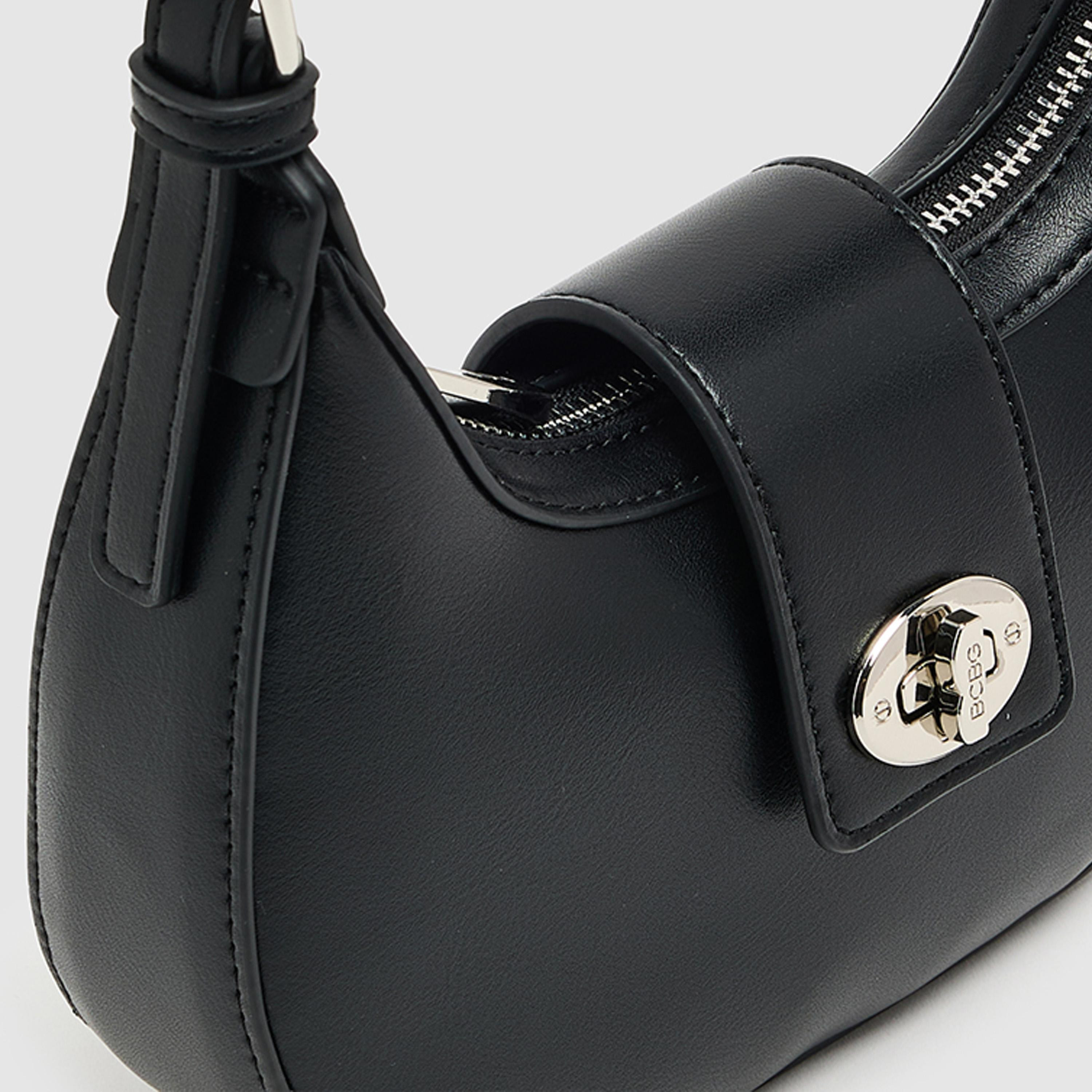 بي سي بي جي - شنطة كتف عادية بمقبض علوي وقفل لولبي وحزام قابل للتعديل | 22 × 18 × 6 سم-women-bagsandwallets-handbags-image-4