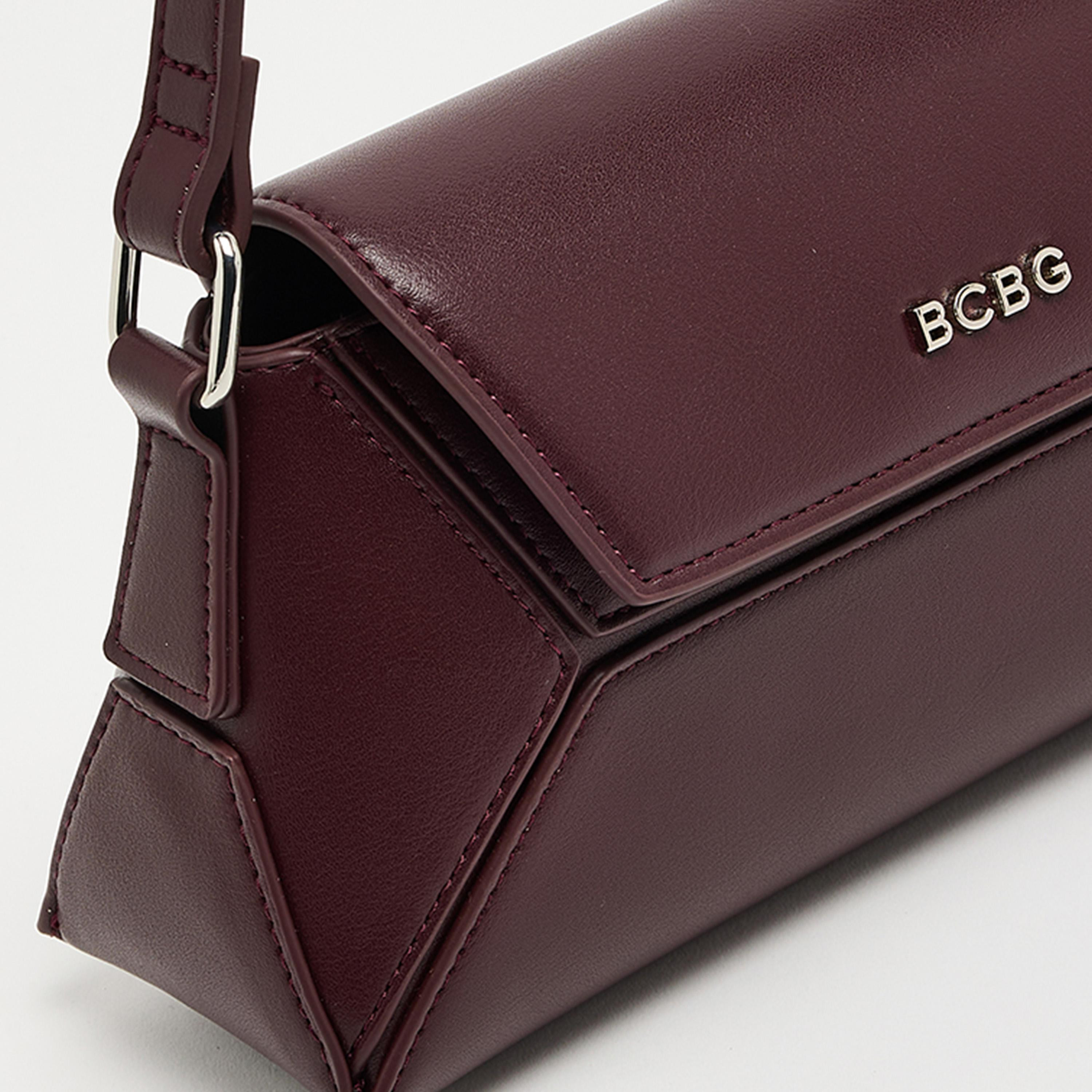 BCBG Plain Top Handle Sling Bag with Magnetic Closure and Adjustable Strap | 27 X 13 X 10 CM-women-bagsandwallets-handbags-image-7