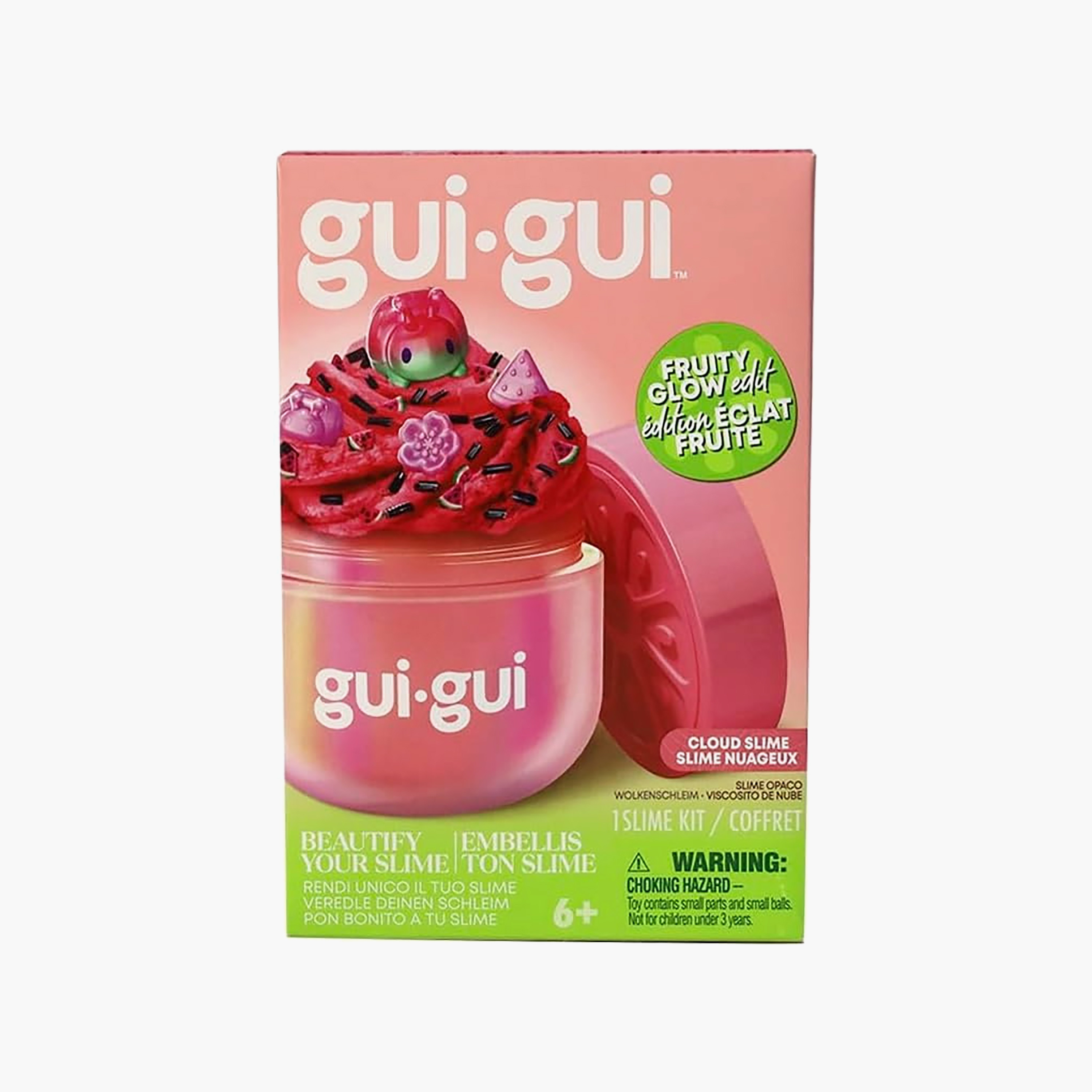 مجموعة عجين تشكيل سلايم فروتي جلو من جينيريك غوي غوي-toys-educational-doughtoys-image-5