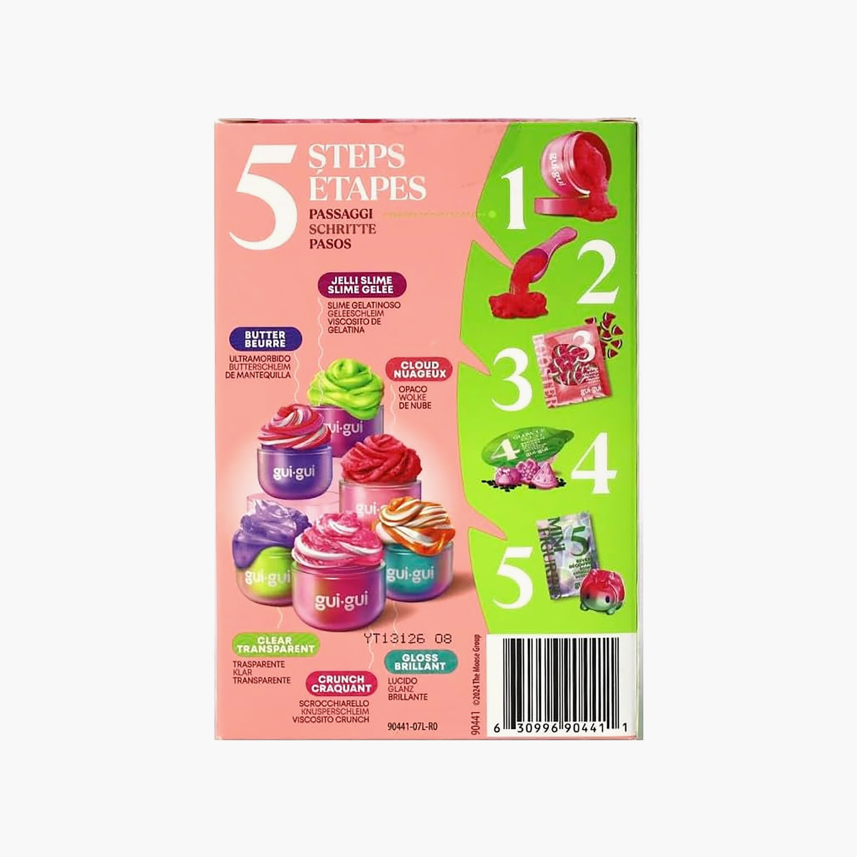 مجموعة عجين تشكيل سلايم فروتي جلو من جينيريك غوي غوي-toys-educational-doughtoys-image-7