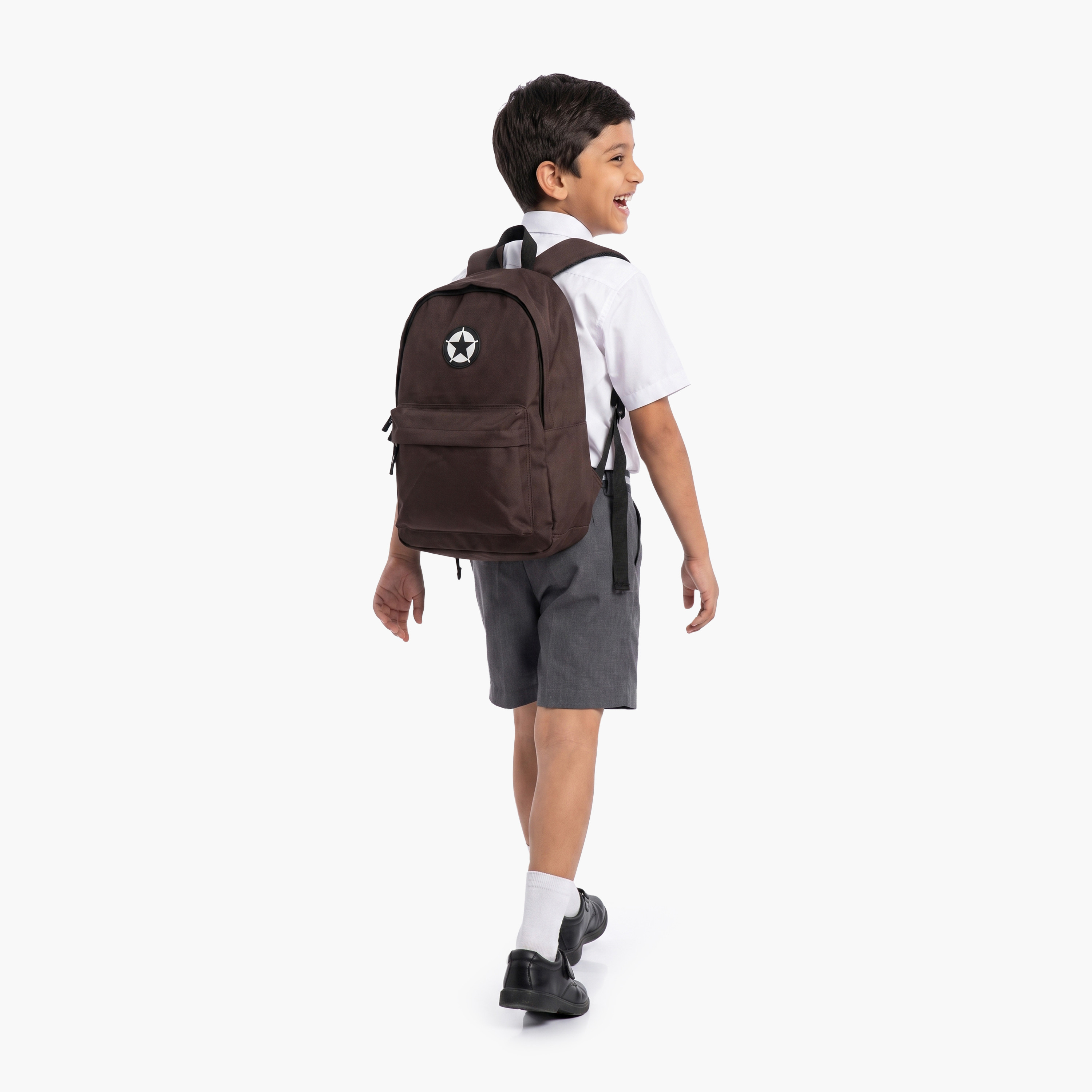 Tooly Star Solid 4-Piece School Backpack Set with Pencil Case and Water Bottle - 17 Inch-school-bagsandbackpacks-backpacks-image-6