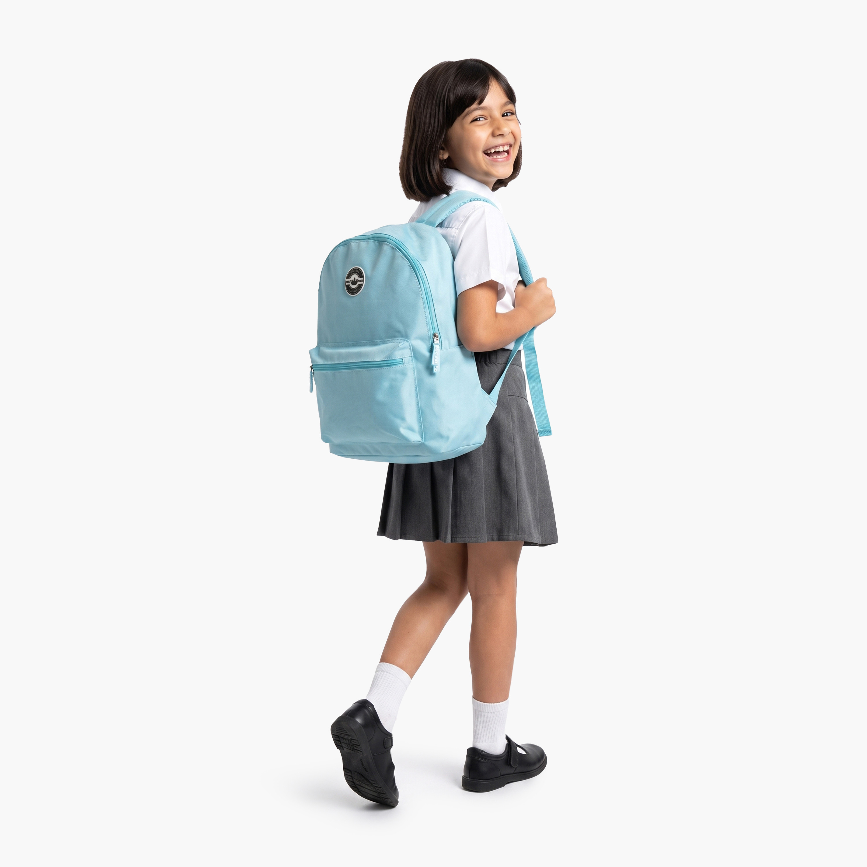 طقم حقيبة ظهر مدرسية من تولي كراون مكون من 4 قطع مع مقلمة وزجاجة ماء - 17 بوصة-school-bagsandbackpacks-backpacks-image-6