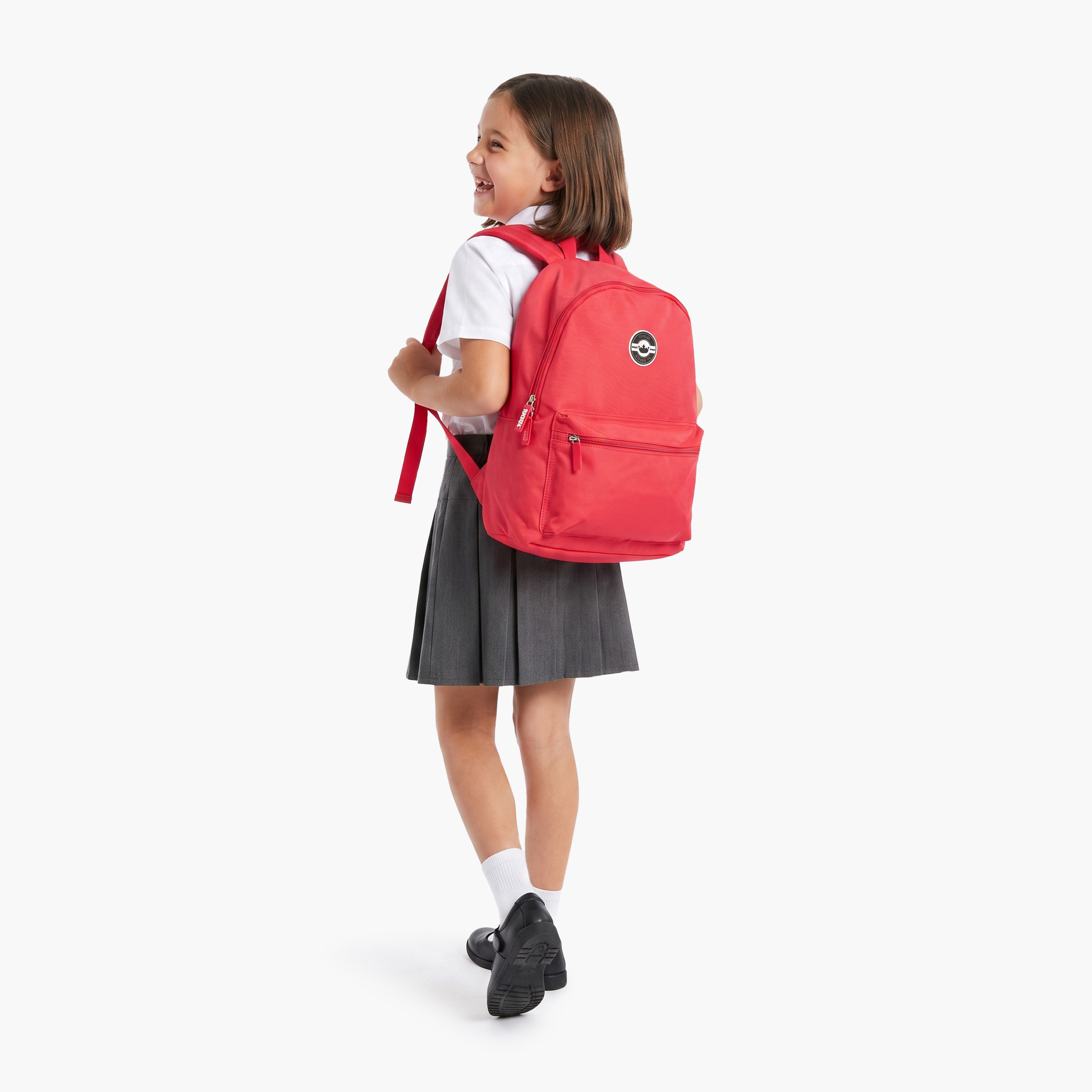 Tooly Crown Solid 4-Piece School Backpack Set with Pencil Case and Water Bottle - 17 Inch-school-bagsandbackpacks-backpacks-image-6