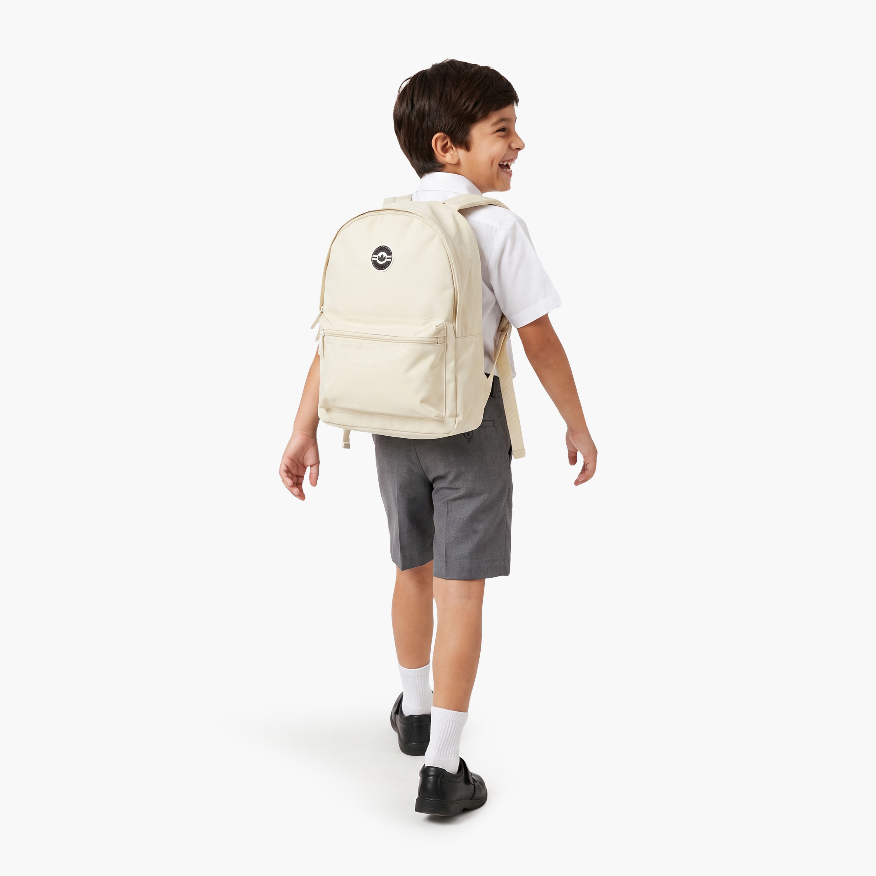 Tooly Crown Solid 4-Piece School Backpack Set with Pencil Case and Water Bottle - 17 Inch-school-bagsandbackpacks-backpacks-image-6