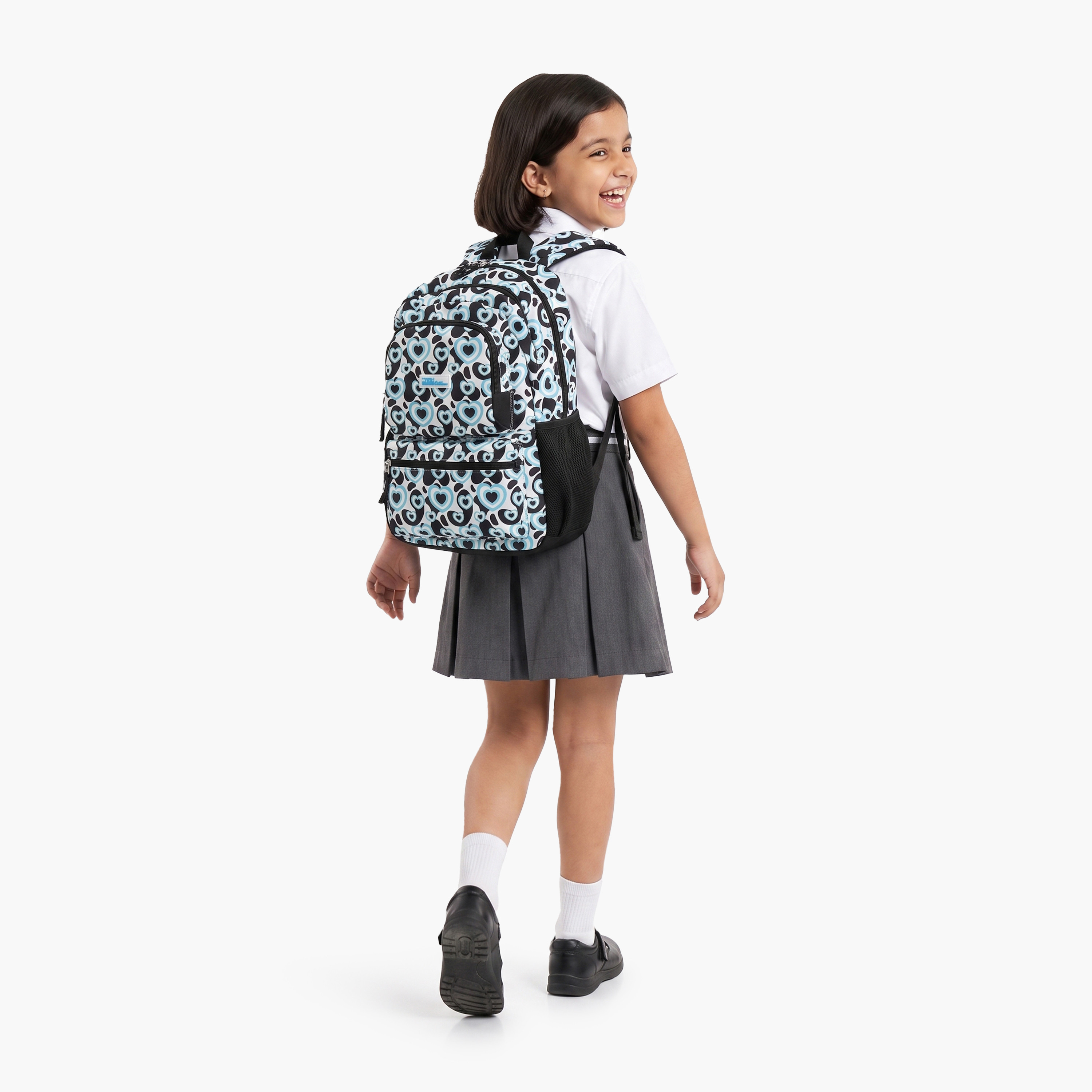 طقم حقيبة ظهر مدرسية من تولي فاشن مكون من 4 قطع مع مقلمة وزجاجة ماء - 17 بوصة-school-bagsandbackpacks-backpacks-image-6