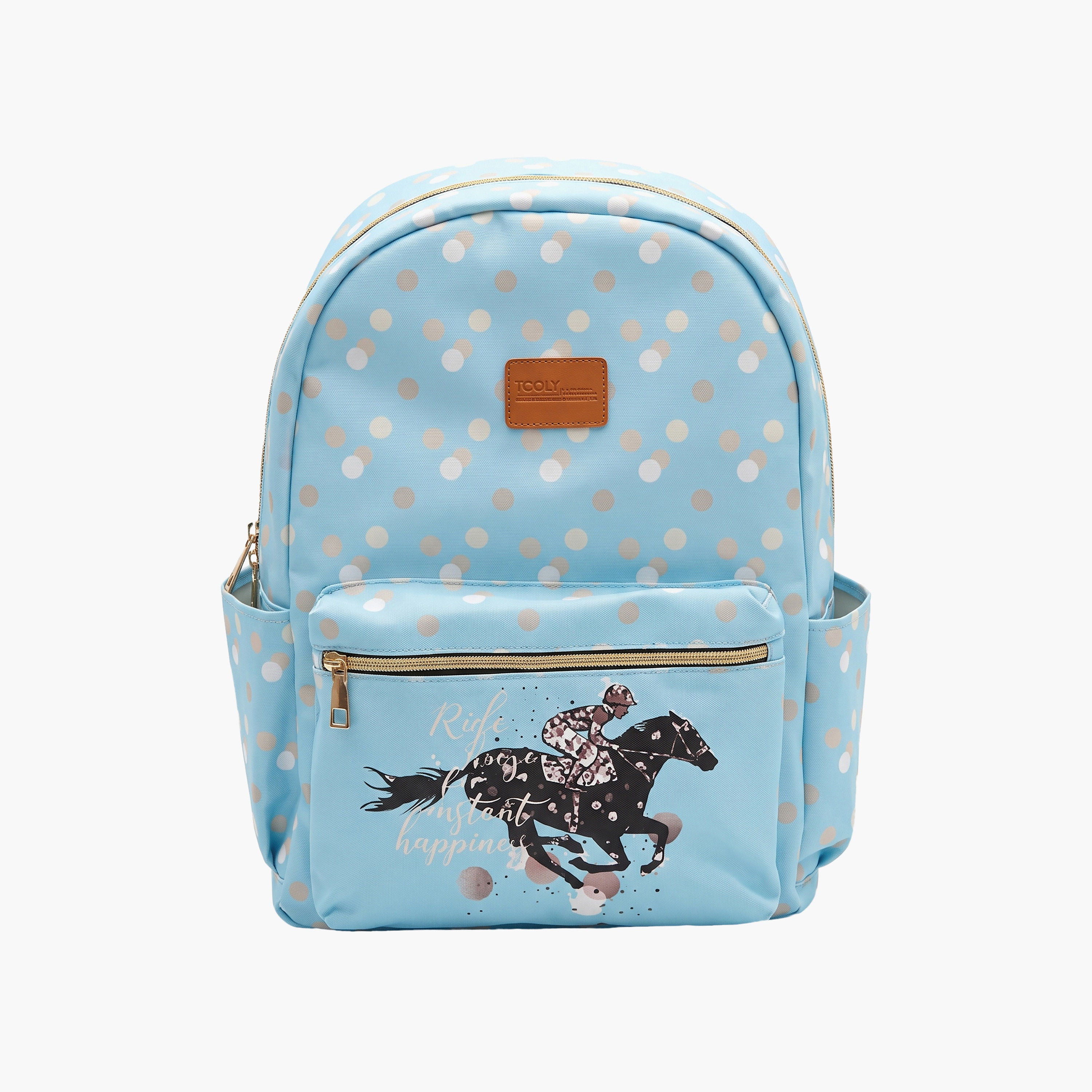 طقم حقيبة ظهر مدرسية من تولي كراون فاشن مكون من 4 قطع مع مقلمة وزجاجة ماء - 17 بوصة-school-bagsandbackpacks-backpacks-image-2