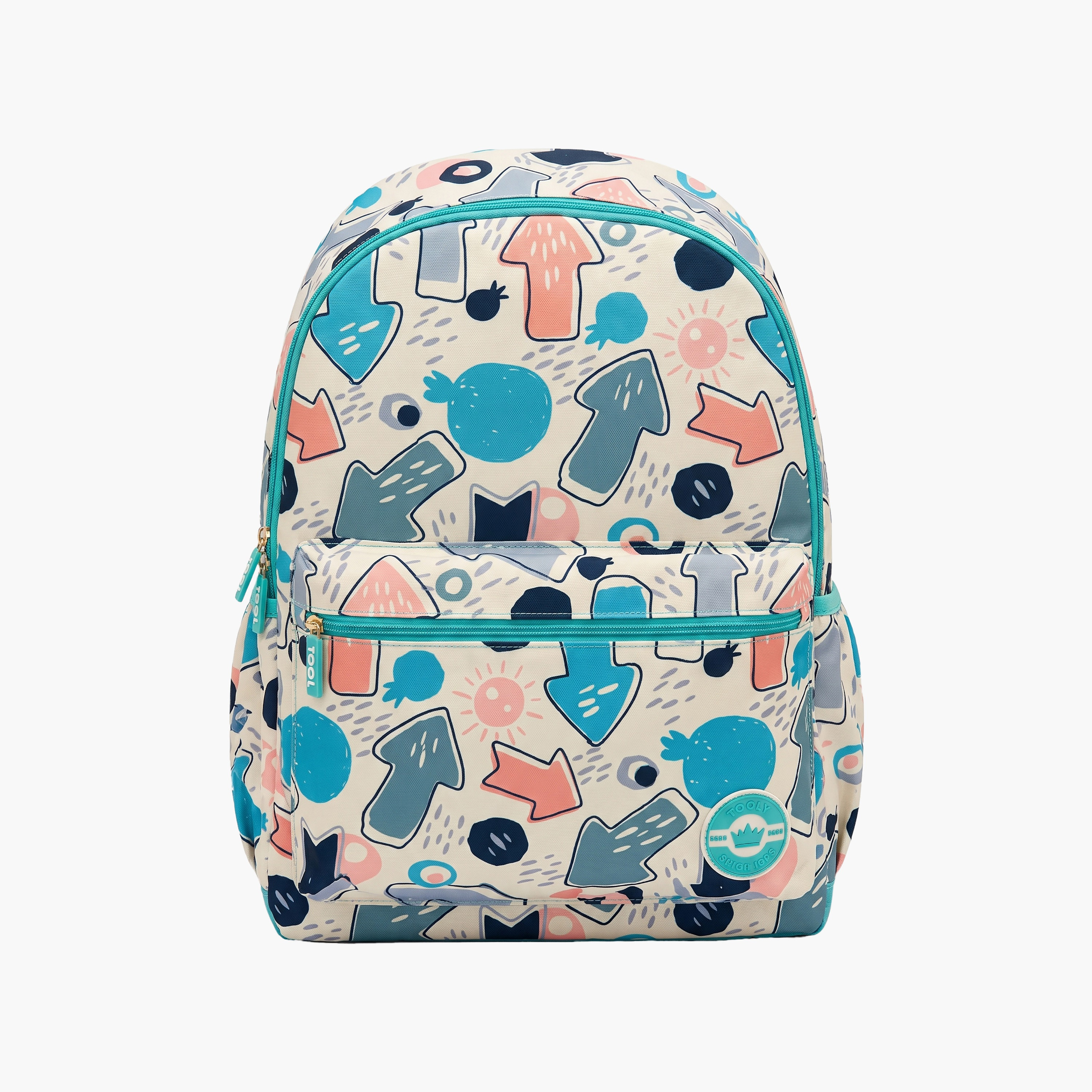Tooly Crown Fashion 4-Piece School Backpack Set with Pencil Case and Water Bottle - 17 Inch-school-bagsandbackpacks-backpacks-image-2