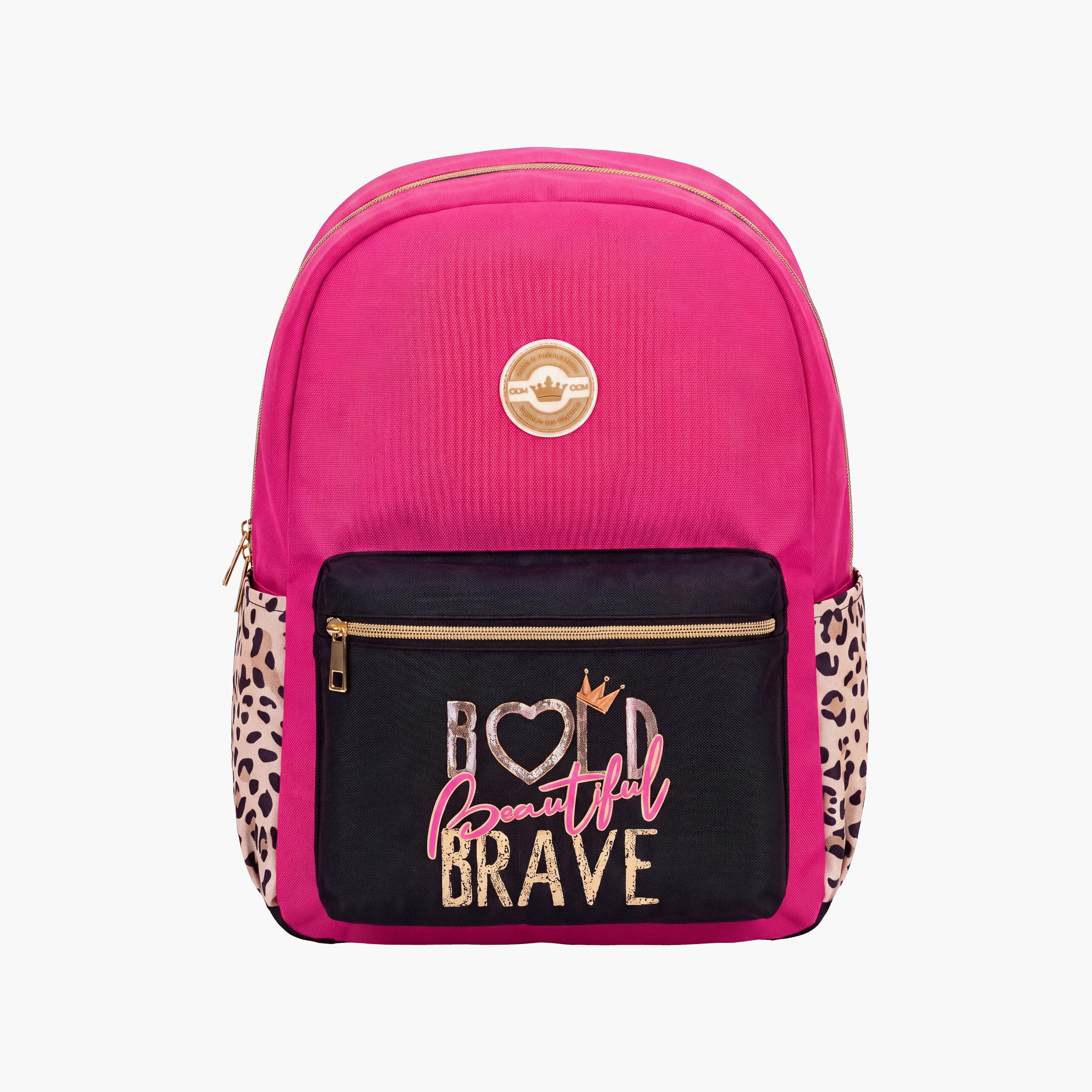 طقم حقيبة ظهر مدرسية من تولي كراون فاشن مكون من 4 قطع مع مقلمة وزجاجة ماء - 17 بوصة-school-bagsandbackpacks-backpacks-image-2