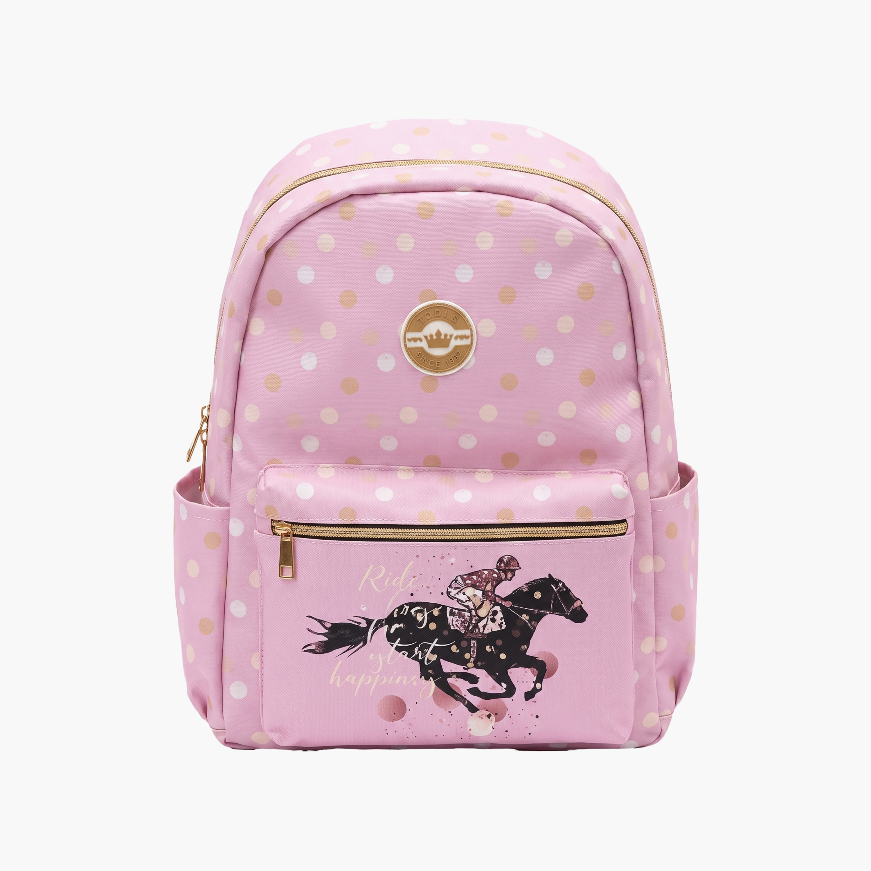 طقم حقيبة ظهر مدرسية من تولي كراون فاشن مكون من 4 قطع مع مقلمة وزجاجة ماء - 17 بوصة-school-bagsandbackpacks-backpacks-image-2