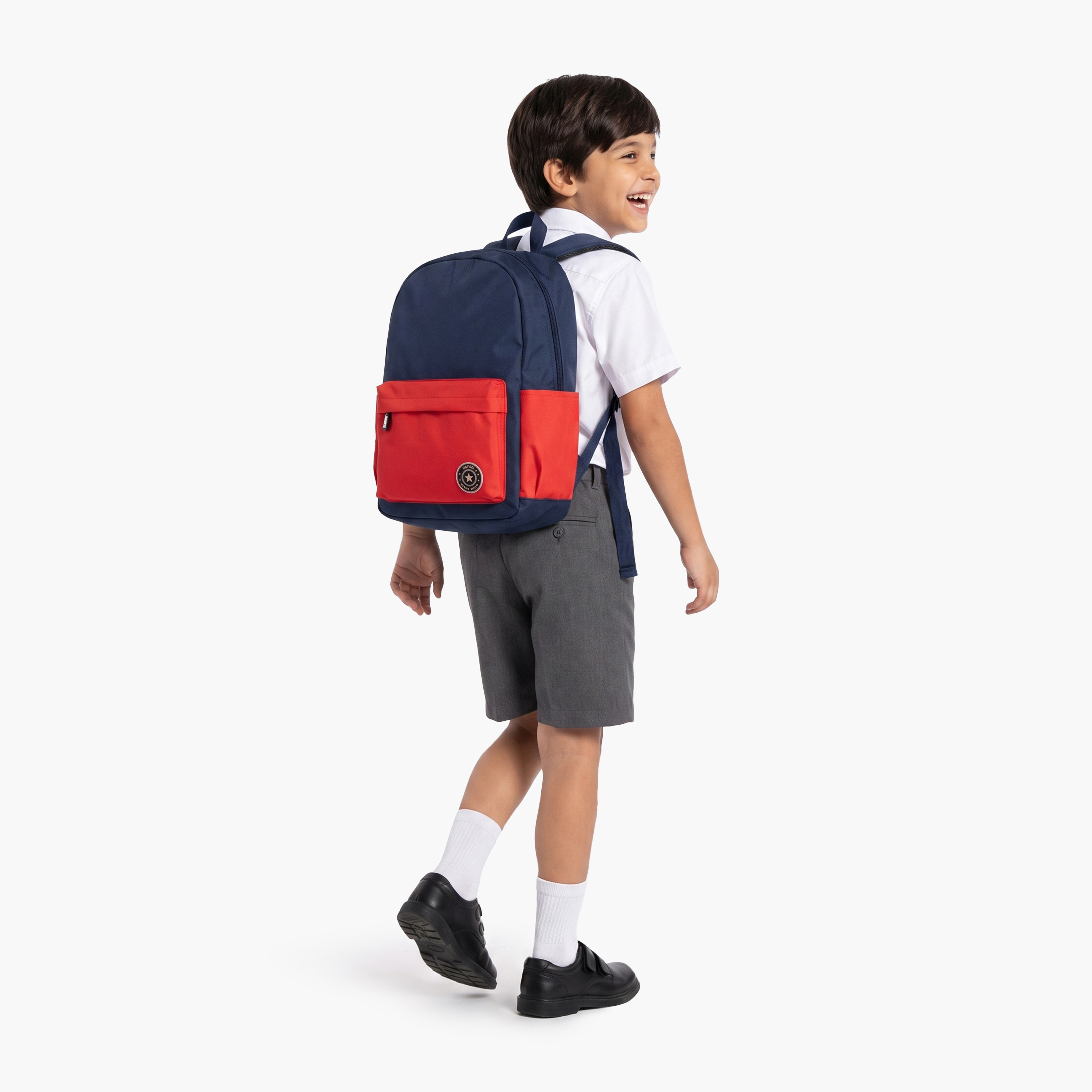 Tooly Star Solid 4-Piece School Backpack Set with Pencil Case and Water Bottle - 17 Inch-school-bagsandbackpacks-backpacks-image-6