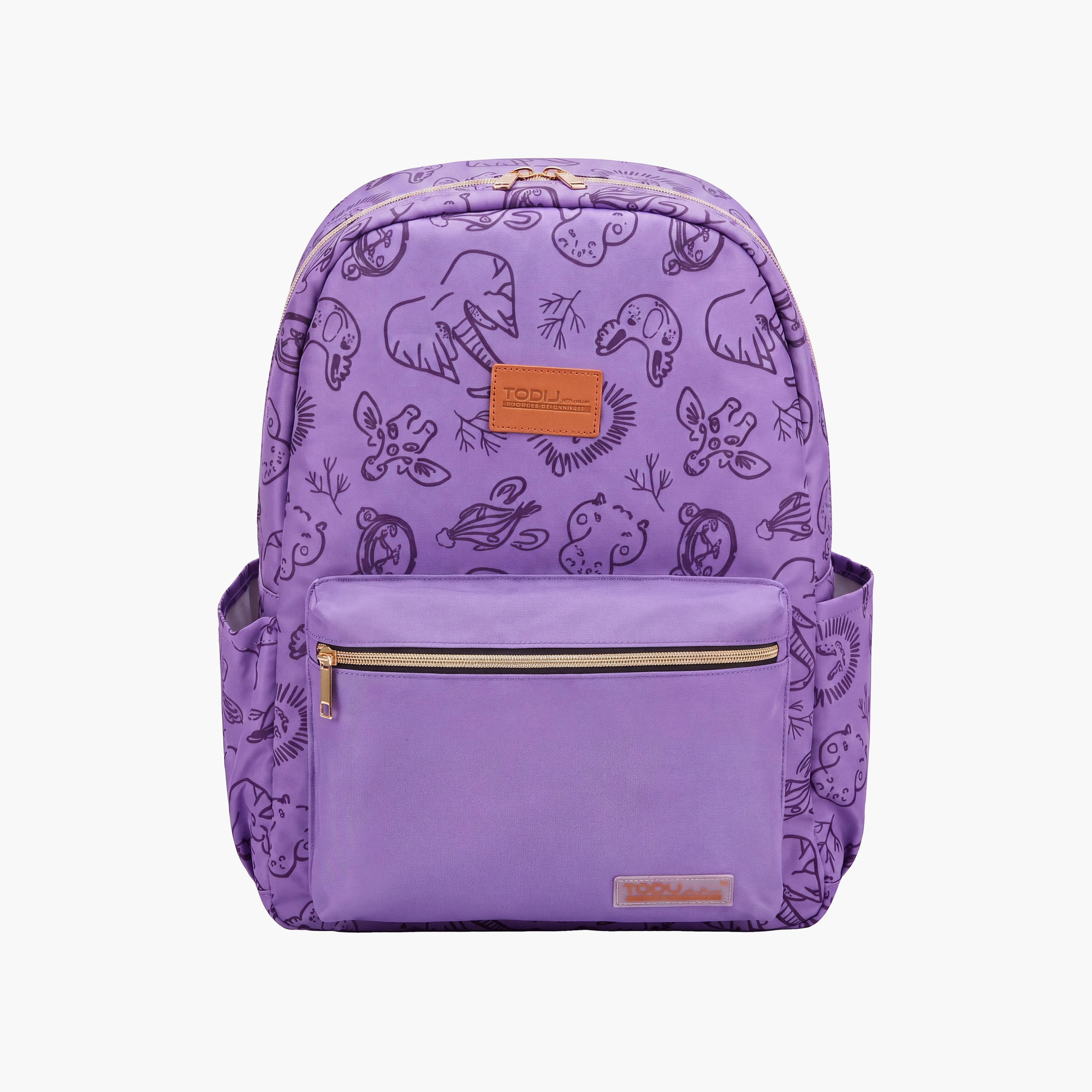 طقم حقيبة ظهر مدرسية من تولي فاشن مكون من 4 قطع مع مقلمة وزجاجة ماء - 17 بوصة-school-bagsandbackpacks-backpacks-image-2