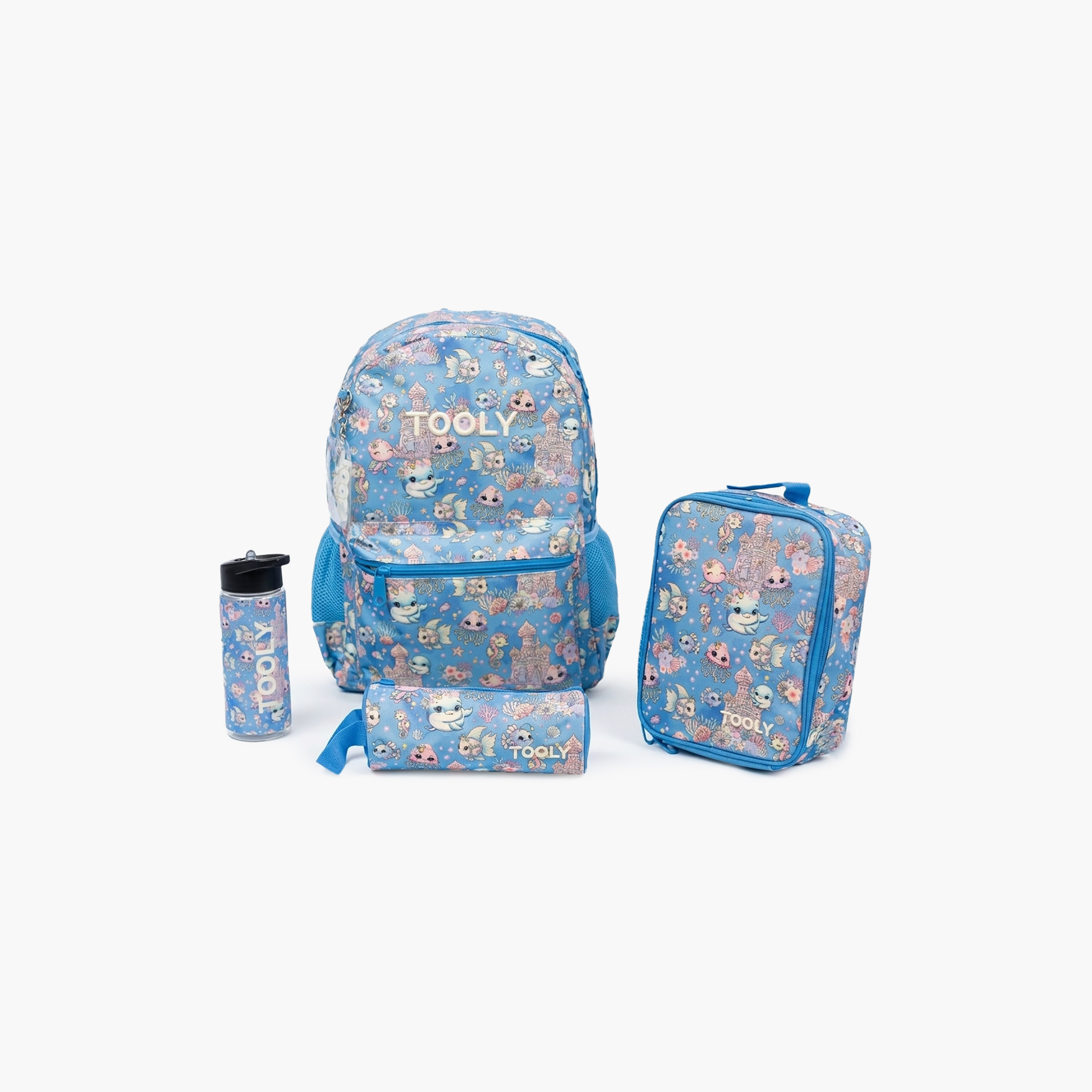 Tooly High Kids 4-Piece School Backpack Set with Pencil Case and Water Bottle - 17 Inch-school-bagsandbackpacks-backpacks-image-6
