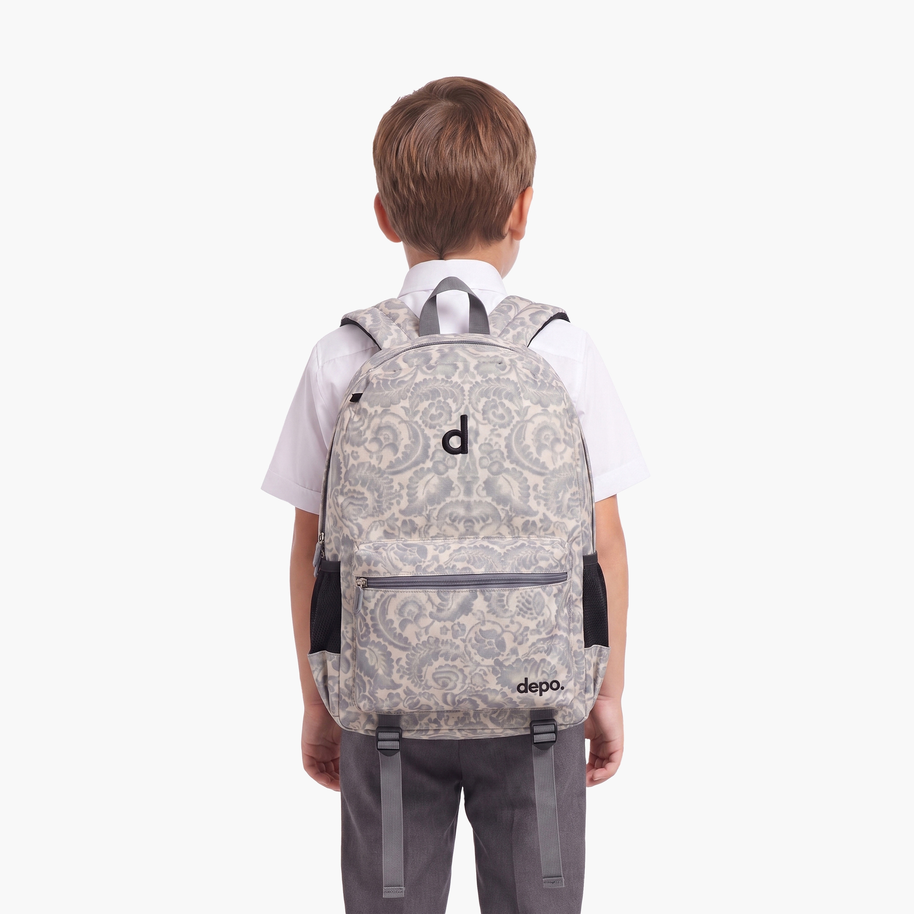 طقم حقيبة ظهر مدرسية للأطفال من ديبو هاي مكون من 4 قطع مع مقلمة وزجاجة ماء - 17 بوصة-school-bagsandbackpacks-backpacks-image-7