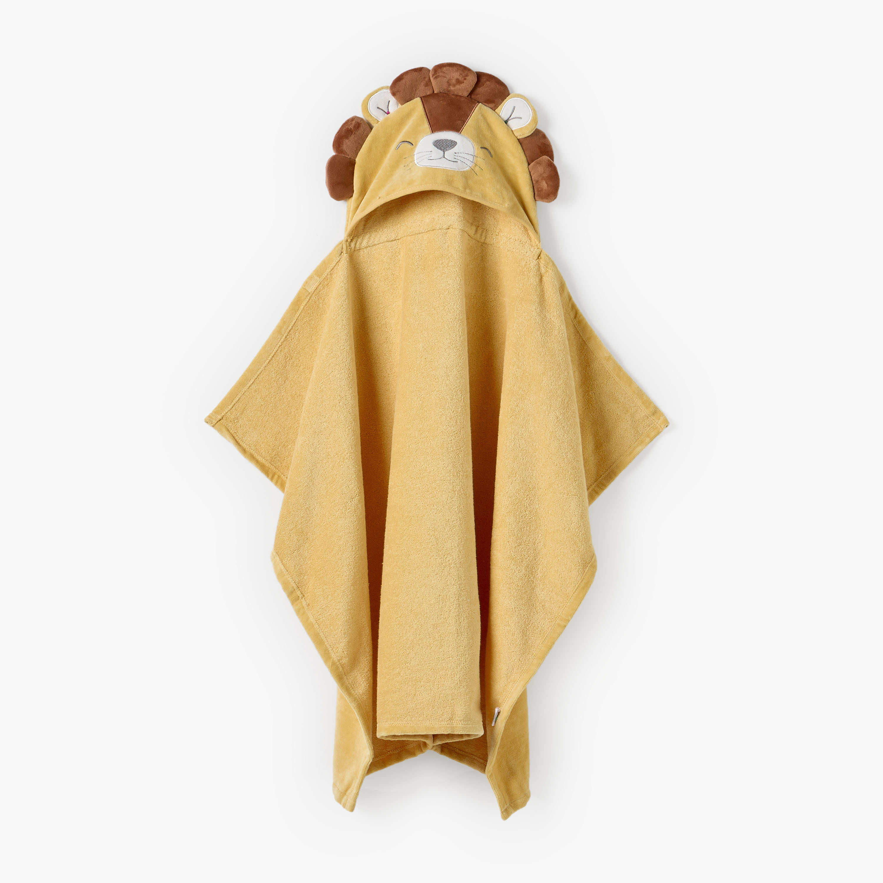 منشفة بقبعة قطيفة وتمساح ثلاثي الأبعاد-baby-bathandcare-towels-image-1