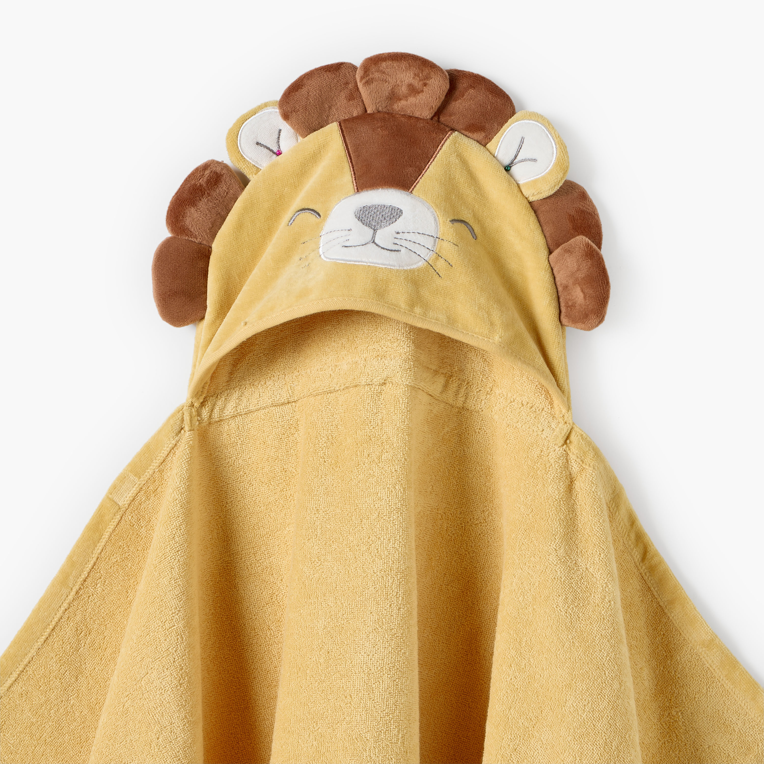 منشفة بقبعة قطيفة وتمساح ثلاثي الأبعاد-baby-bathandcare-towels-image-2