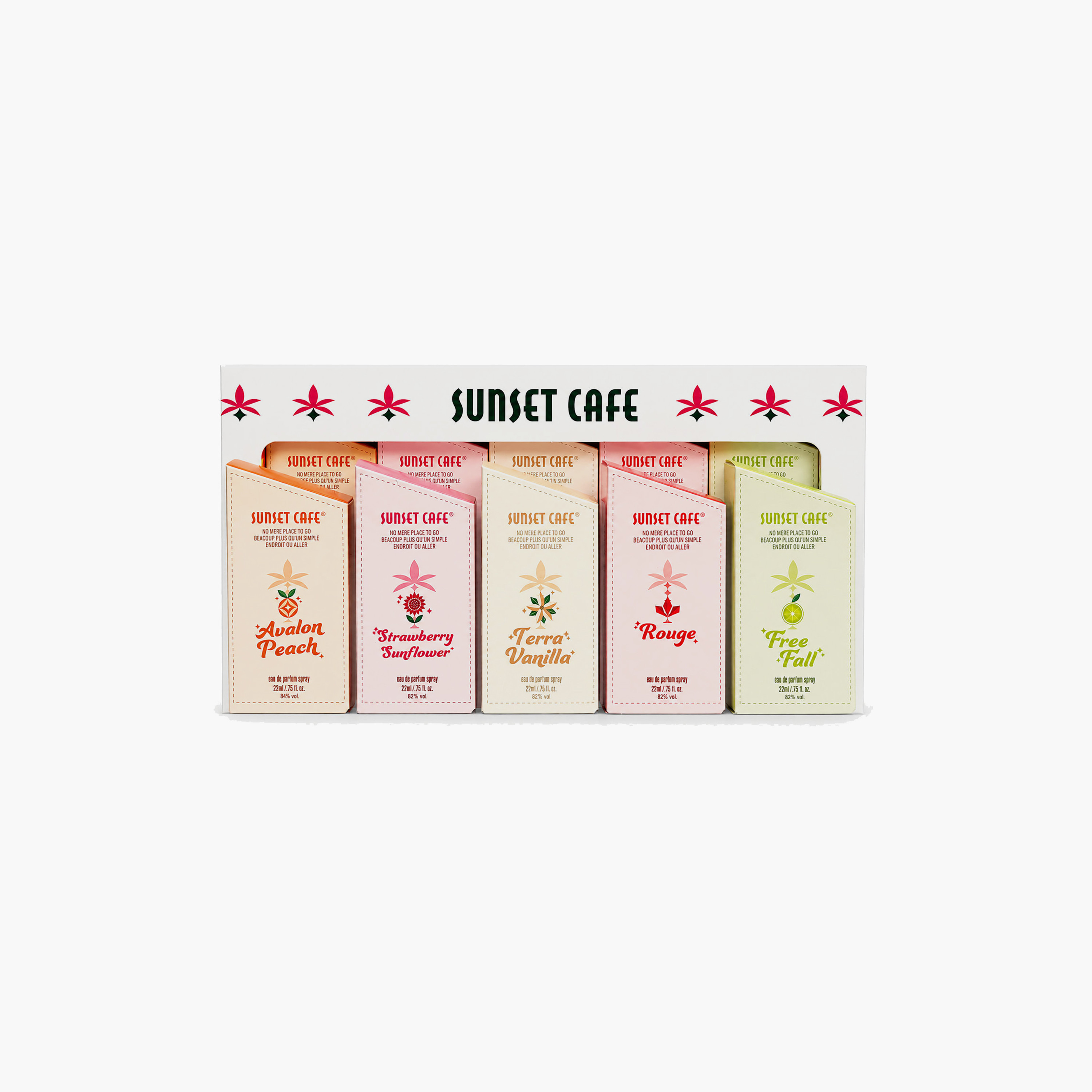 Sunset Cafe 5-Piece Summer Collection Eau de Perfume Set - Assorted-girls-accessories-perfumesandfragrances-image-2