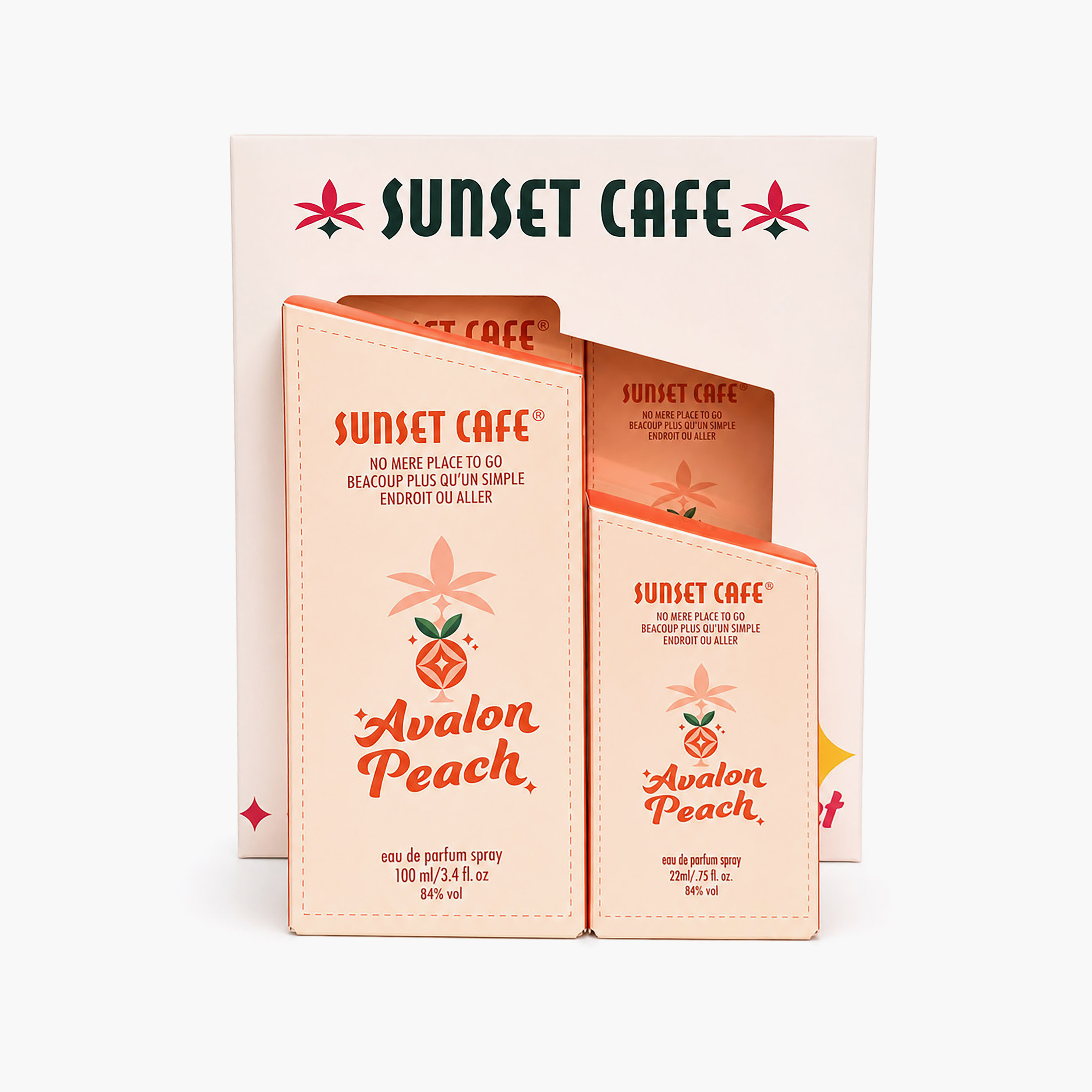 Sunset Cafe Special Ultimate Pair Eau de Perfume Set - 100 ml + 22 ml Free-girls-accessories-perfumesandfragrances-image-2