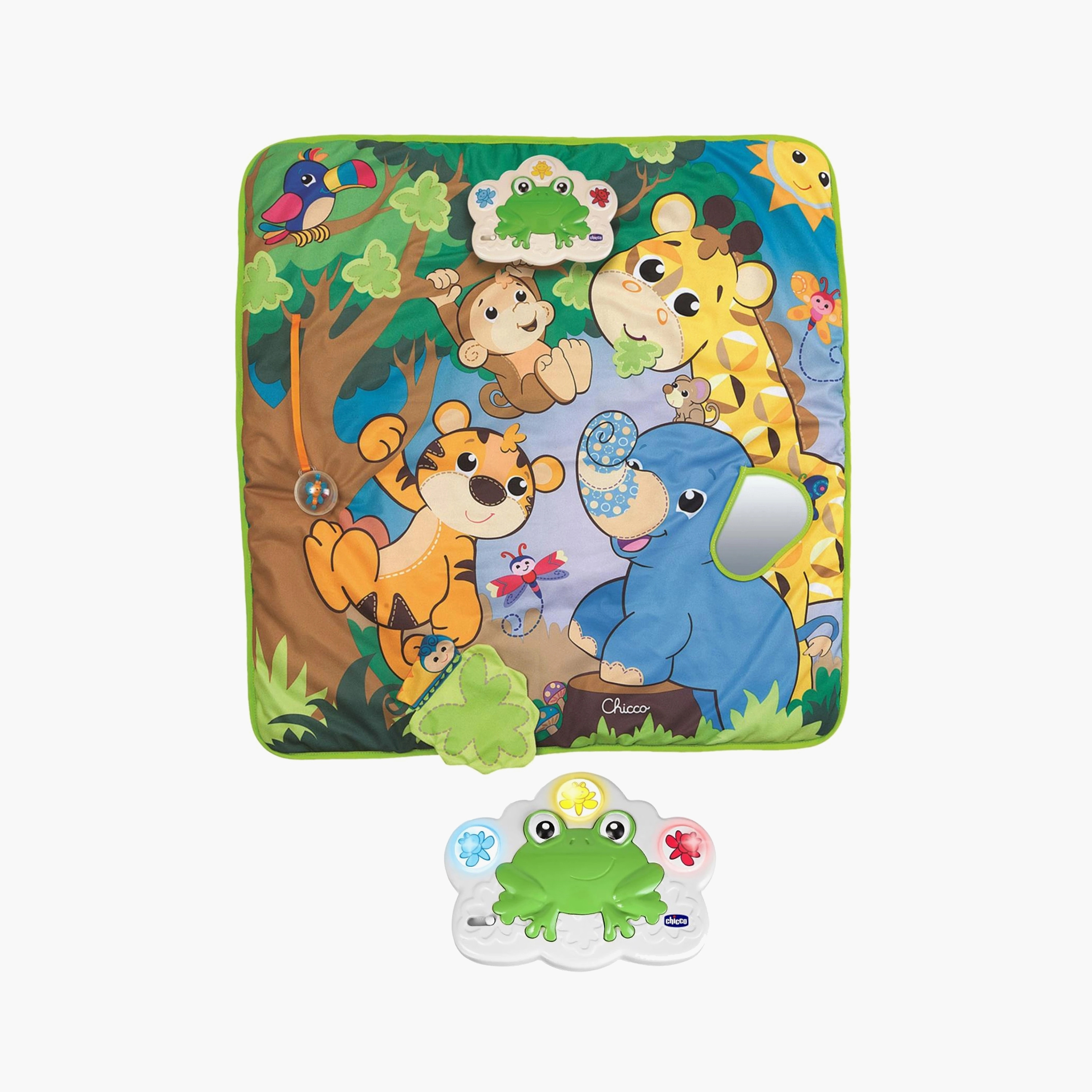 شيكو سجادة لعب موسيقية بتصميم الغابة مع ألحان وأصوات الحيوانات-baby-infantactivity-playpensandplaymats-image-1