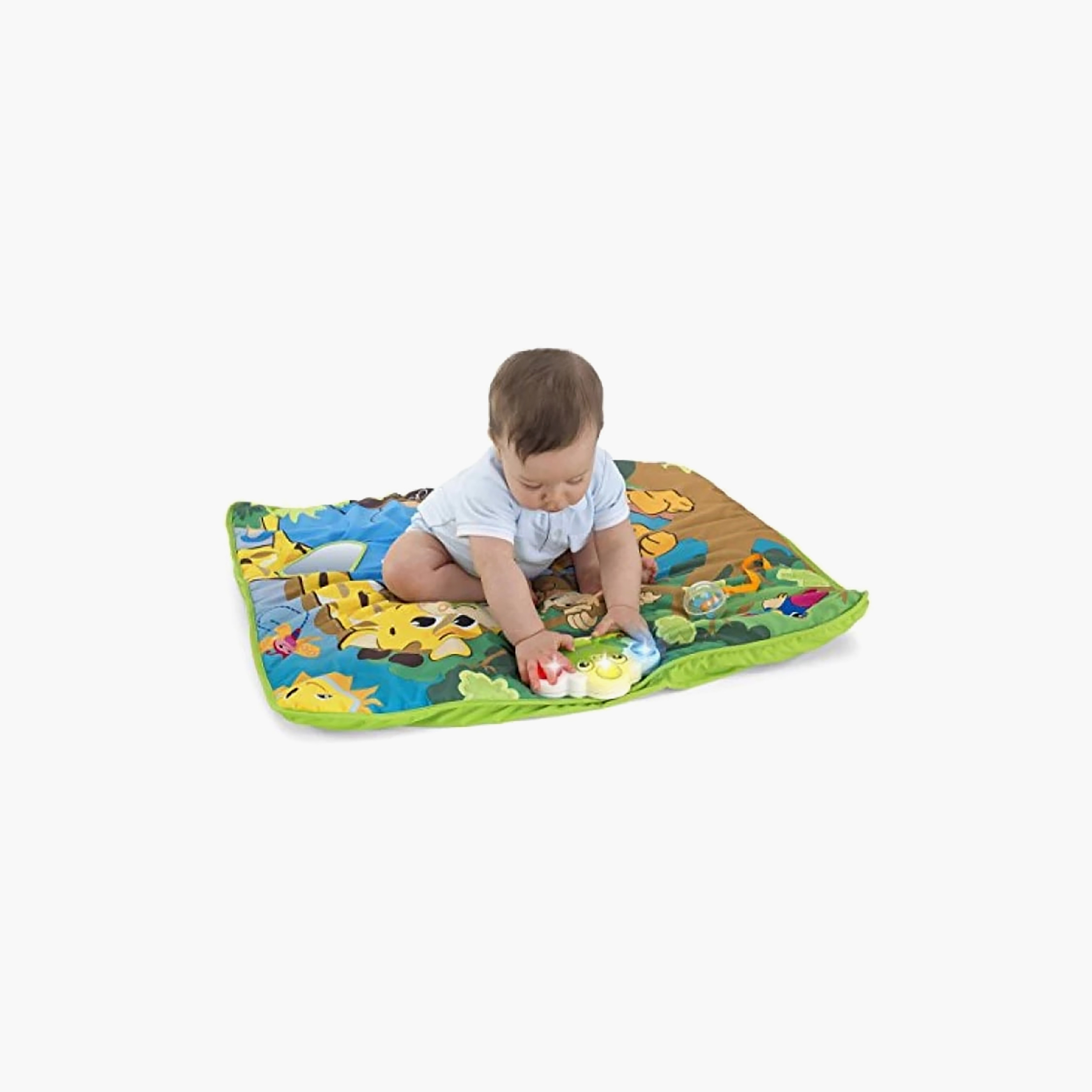 شيكو سجادة لعب موسيقية بتصميم الغابة مع ألحان وأصوات الحيوانات-baby-infantactivity-playpensandplaymats-image-2