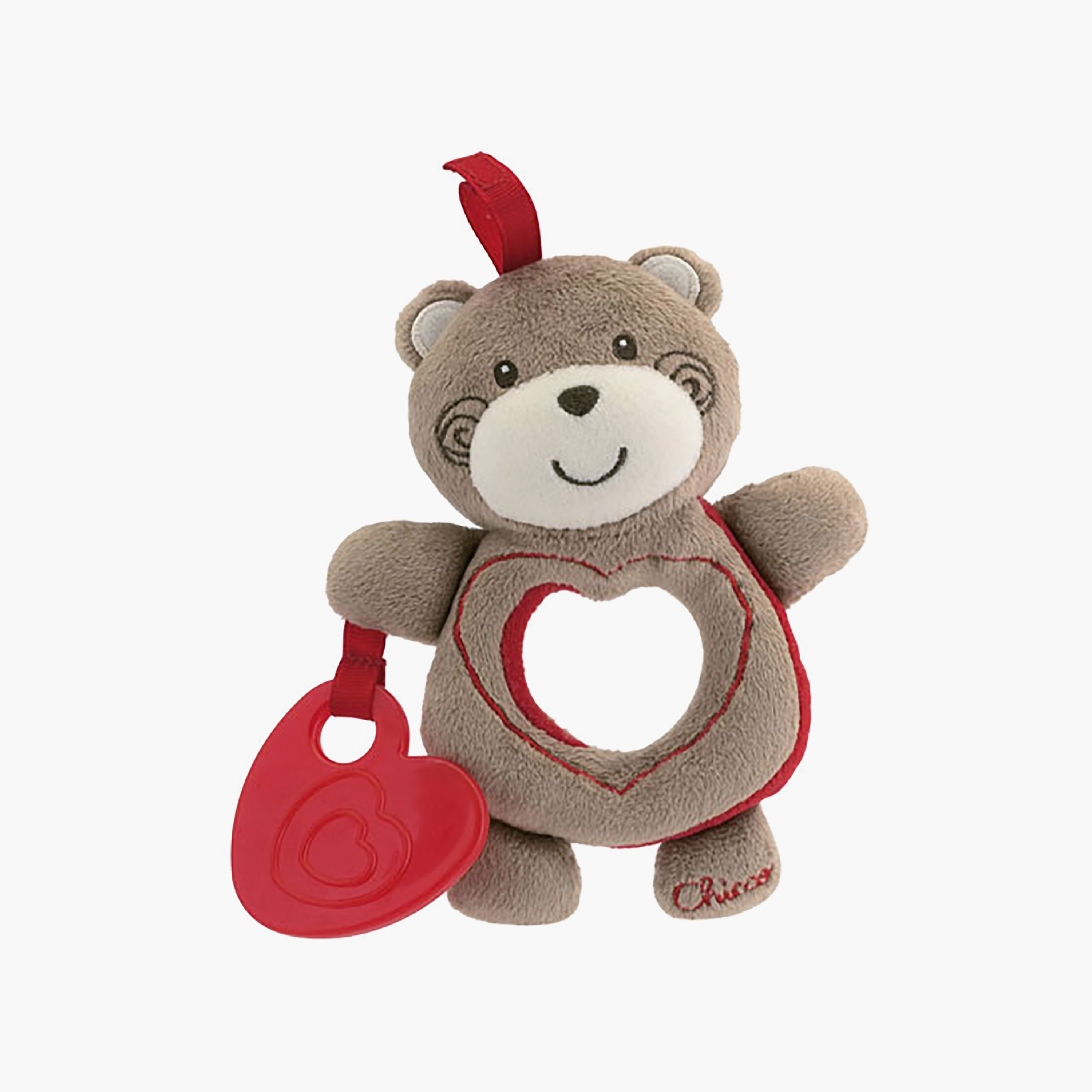 Chicco Sweet Love Bear Plush Toy with Teether-toys-plushsofttoys-teddybears-image-1