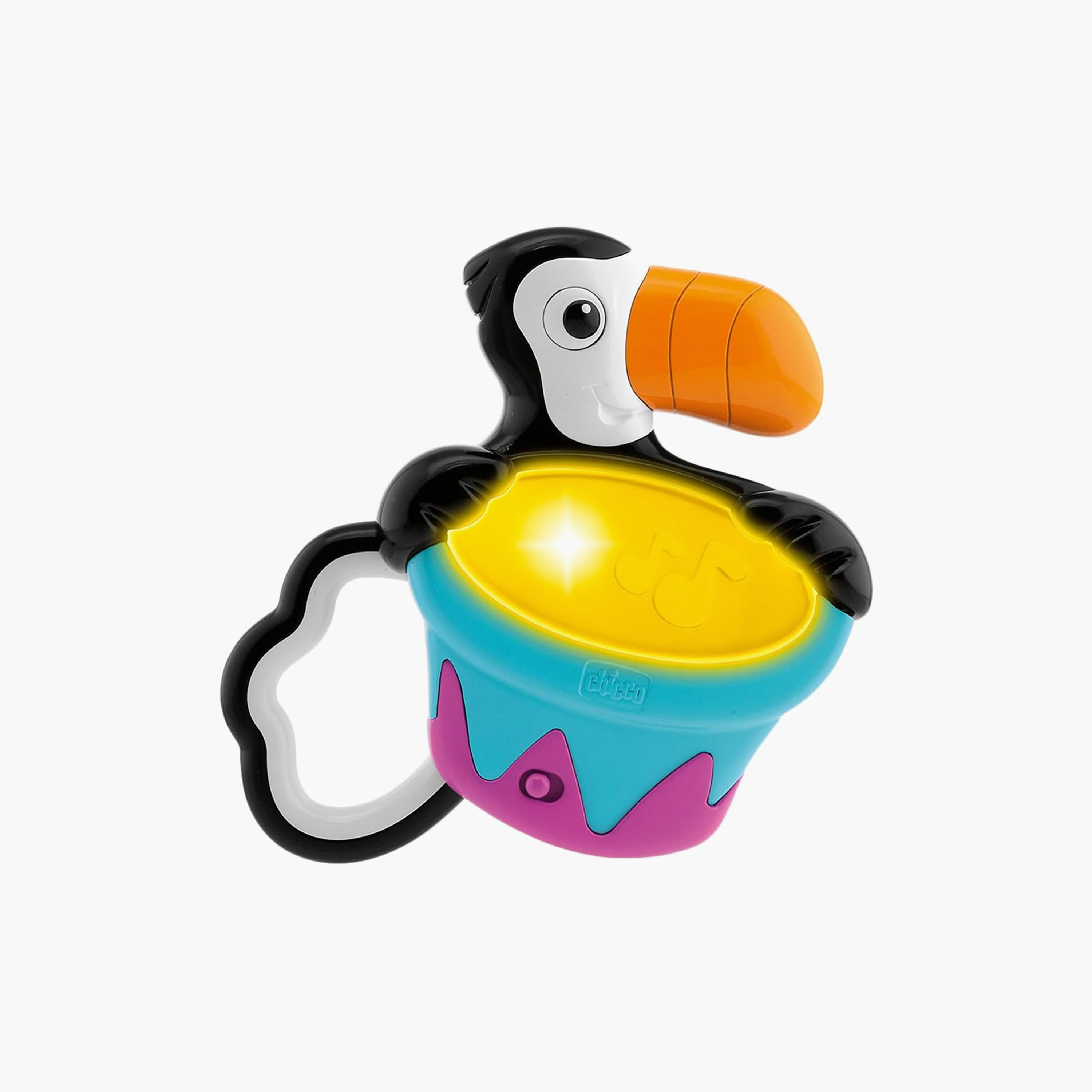 Chicco Musical Tucan Rattle Toy-toys-babyandtoddlertoys-lightsandmusicaltoys-image-1
