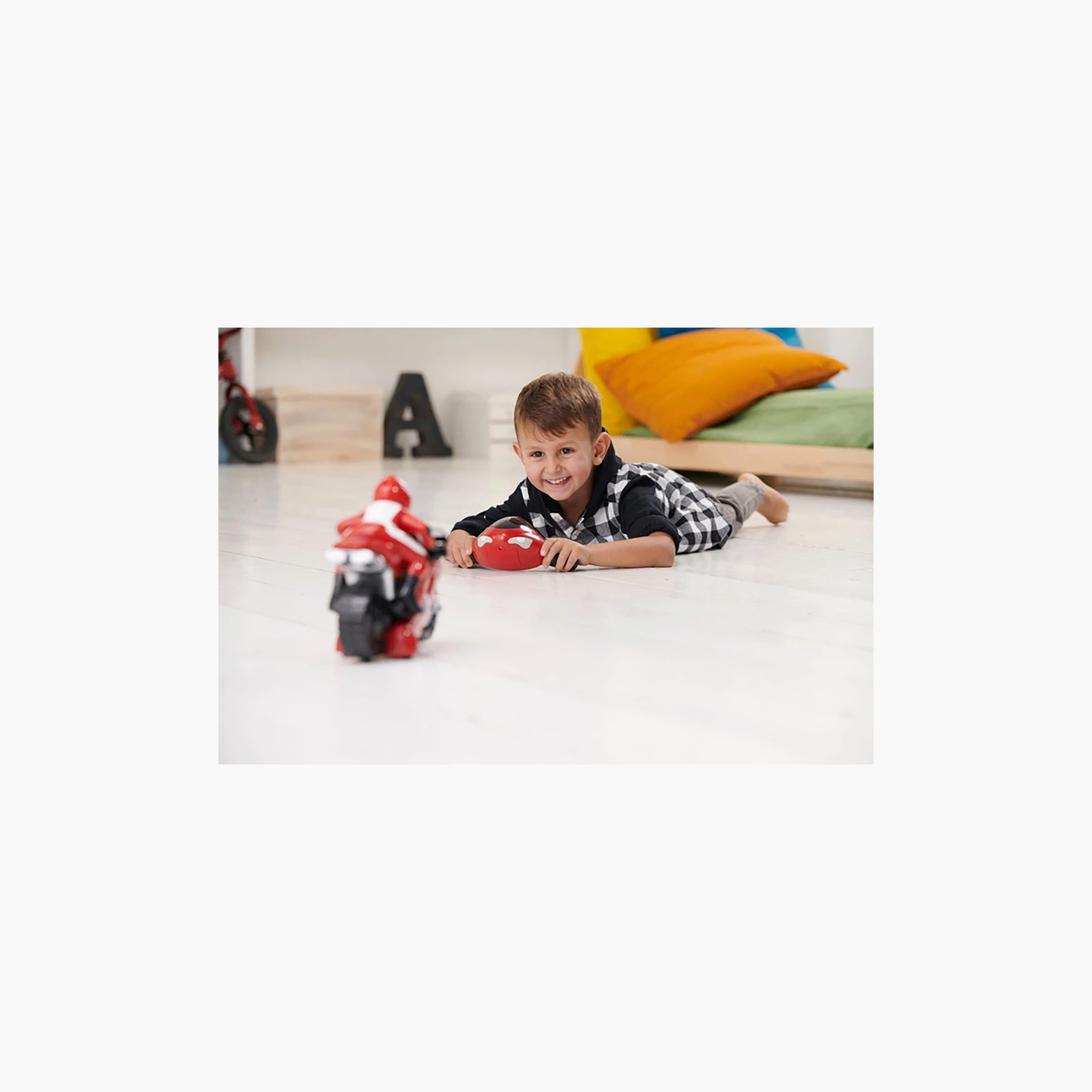 Chicco Ducati Motorbike with Intuitive Handle RC Bike-toys-remotecontrolledvehicles-rcvehicles-image-7