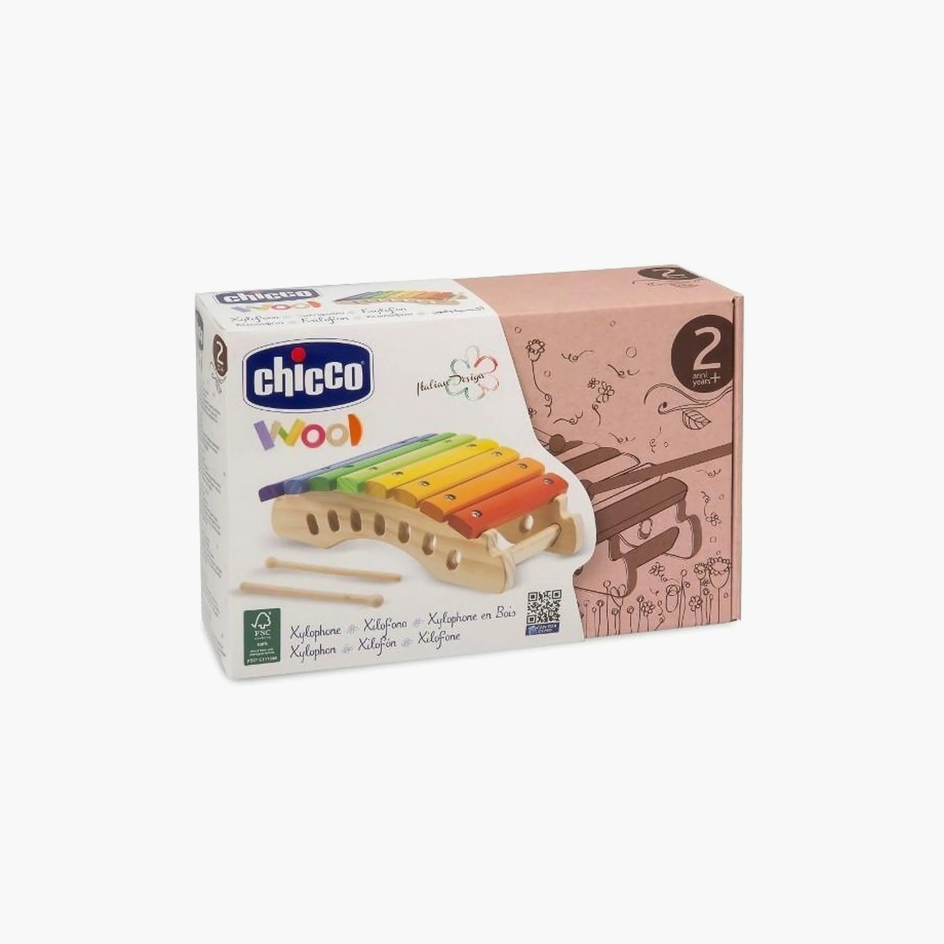 Chicco Wooden Xylophone Musical Toy Set-toys-educational-musicaltoys-image-3