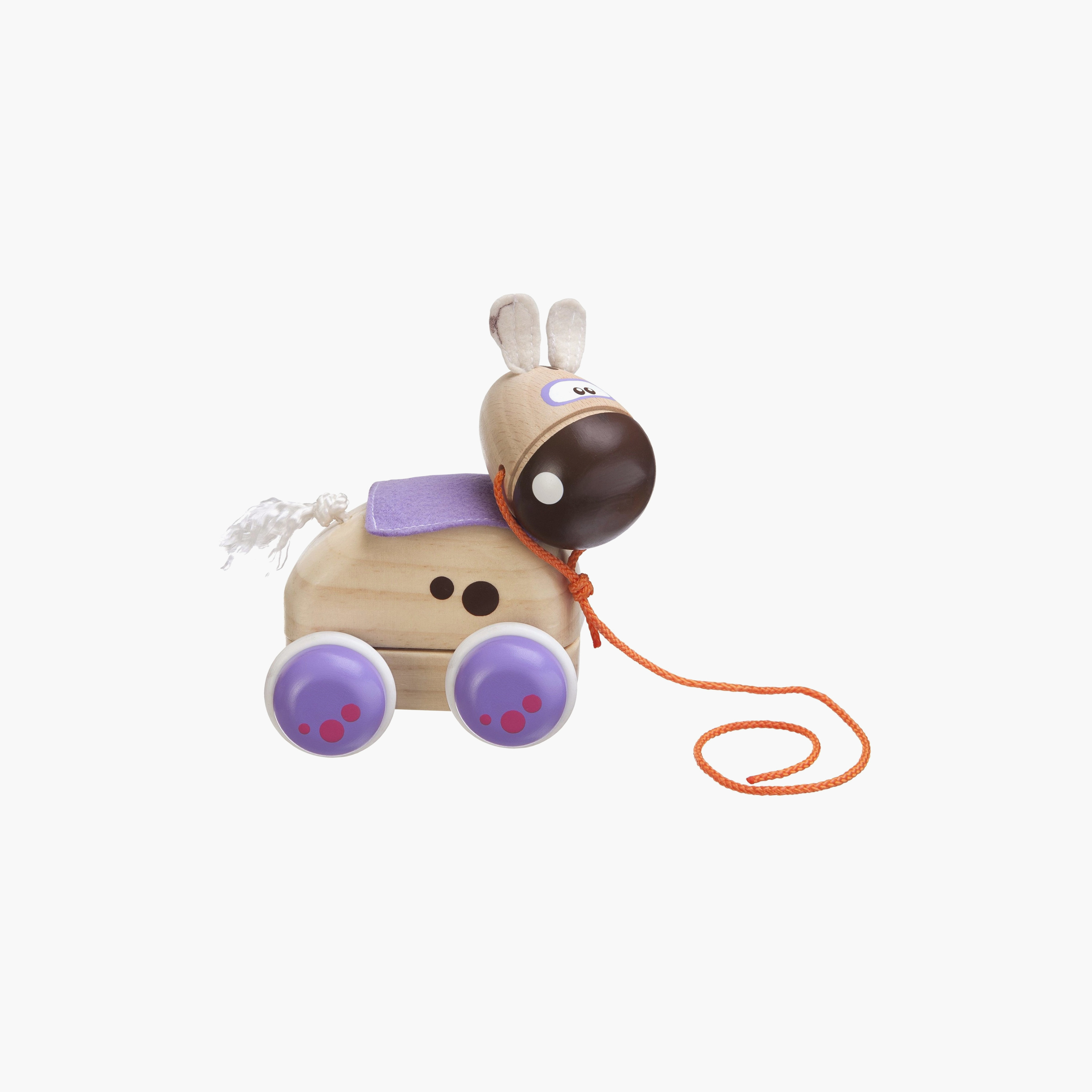 Chicco Amusing & Colourful Animal Wooden Push & Pull Toy-toys-babyandtoddlertoys-pushandpulltoys-image-2