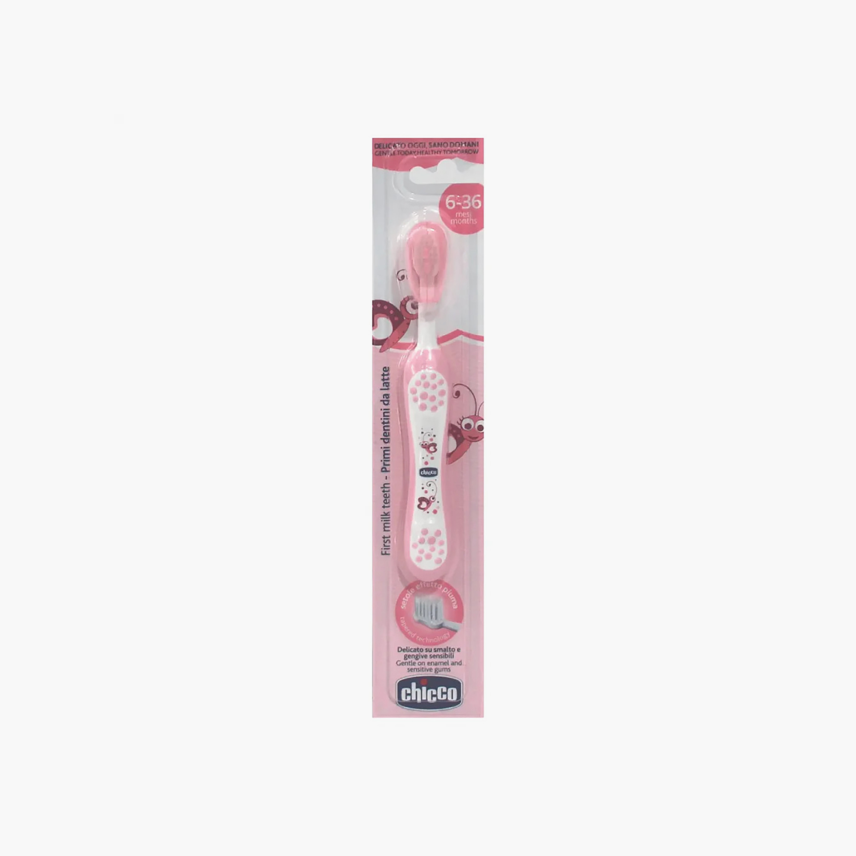 Chicco First Milk Teeth Soft Toothbrush-baby-bathandcare-oralcare-teethanddentalcare-image-9