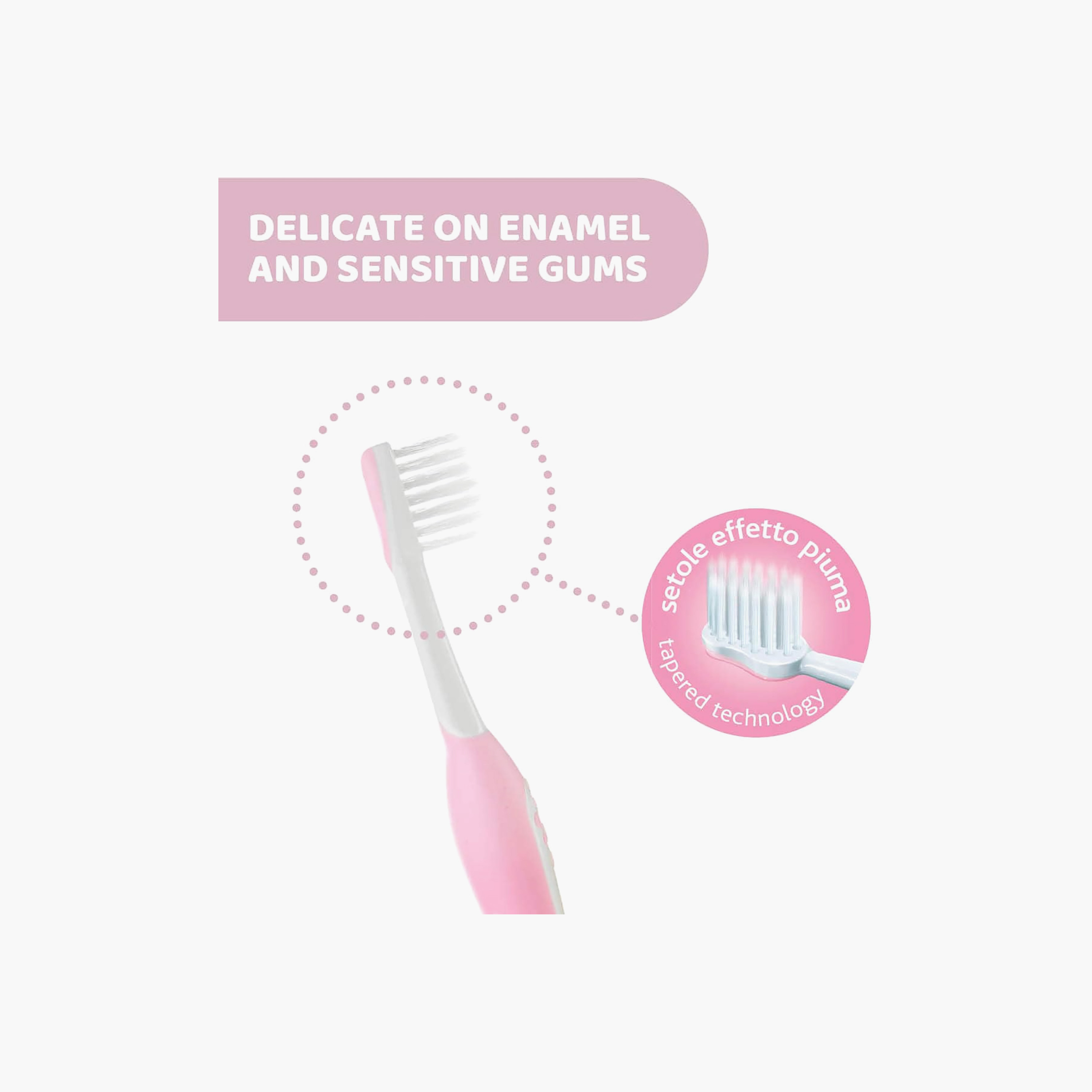 Chicco First Milk Teeth Soft Toothbrush-baby-bathandcare-oralcare-teethanddentalcare-image-13
