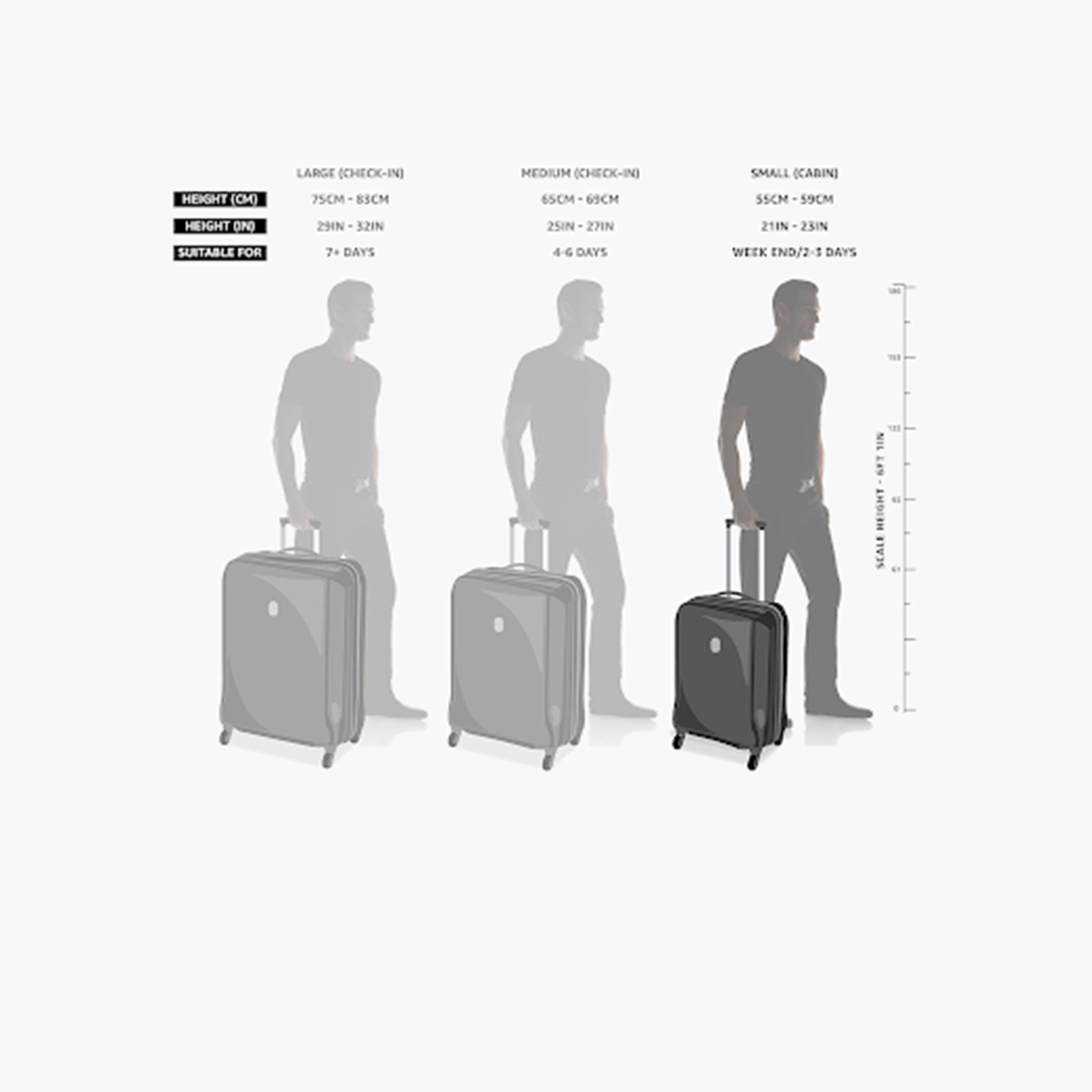 New Travel 50 CM Small Cabin ABS Hard-Sided 4-Wheeler Spinner Trolley Bag with Combination Lock-travel-luggagesandbags-luggage-image-7