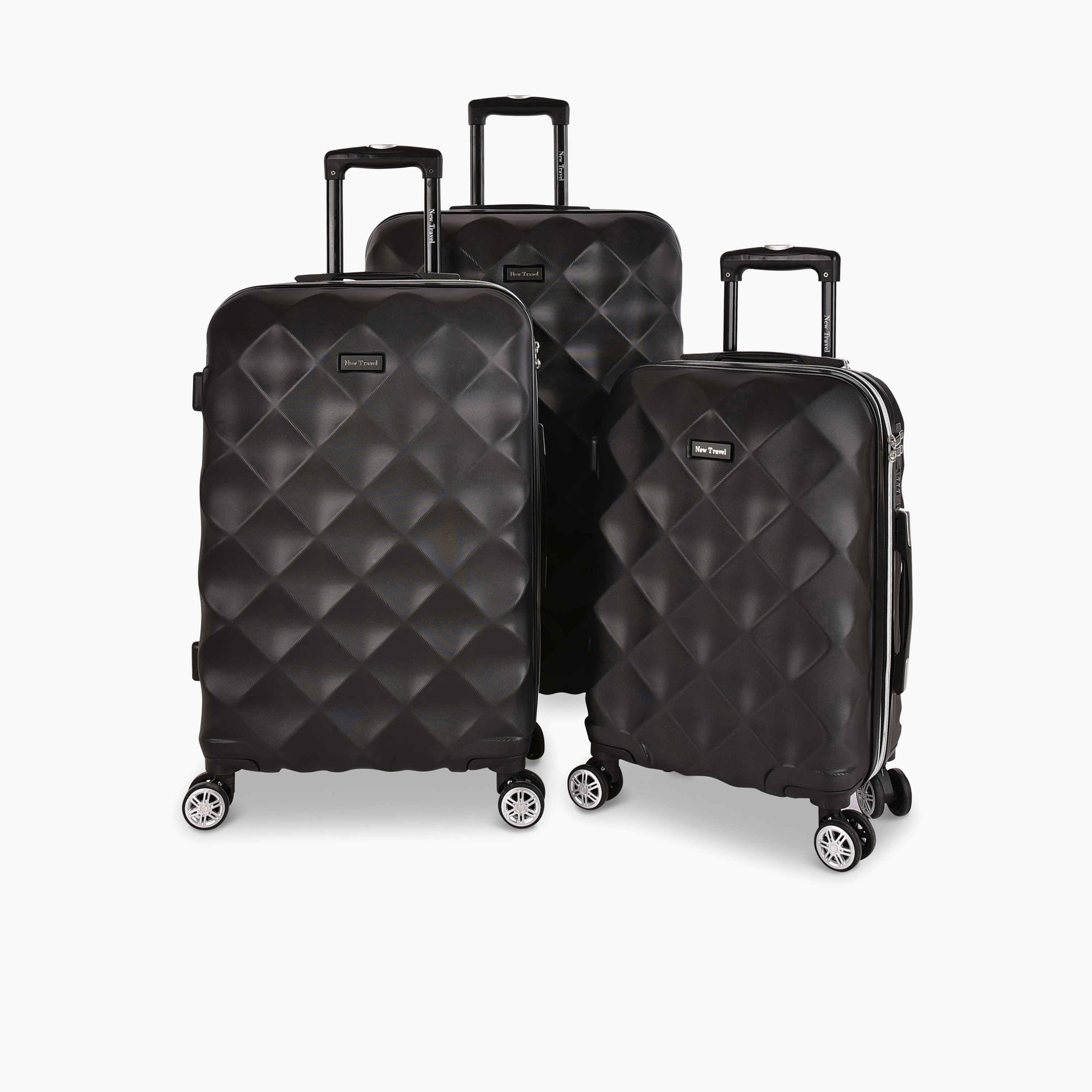New Travel Set of 3 ABS Hard-Sided 4-Wheeler Spinner Trolley Bags with Combination Lock-travel-luggagesandbags-luggage-image-11