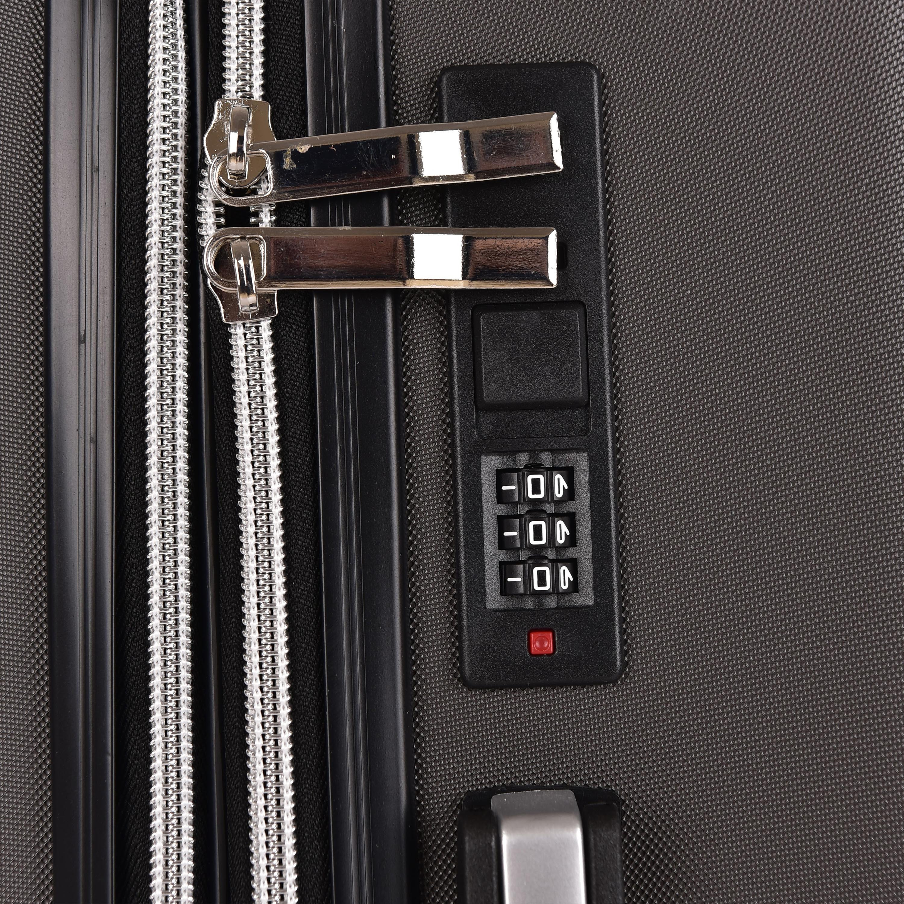 New Travel Set of 3 ABS Hard-Sided 4-Wheeler Spinner Trolley Bags with Combination Lock-travel-luggagesandbags-luggage-image-18