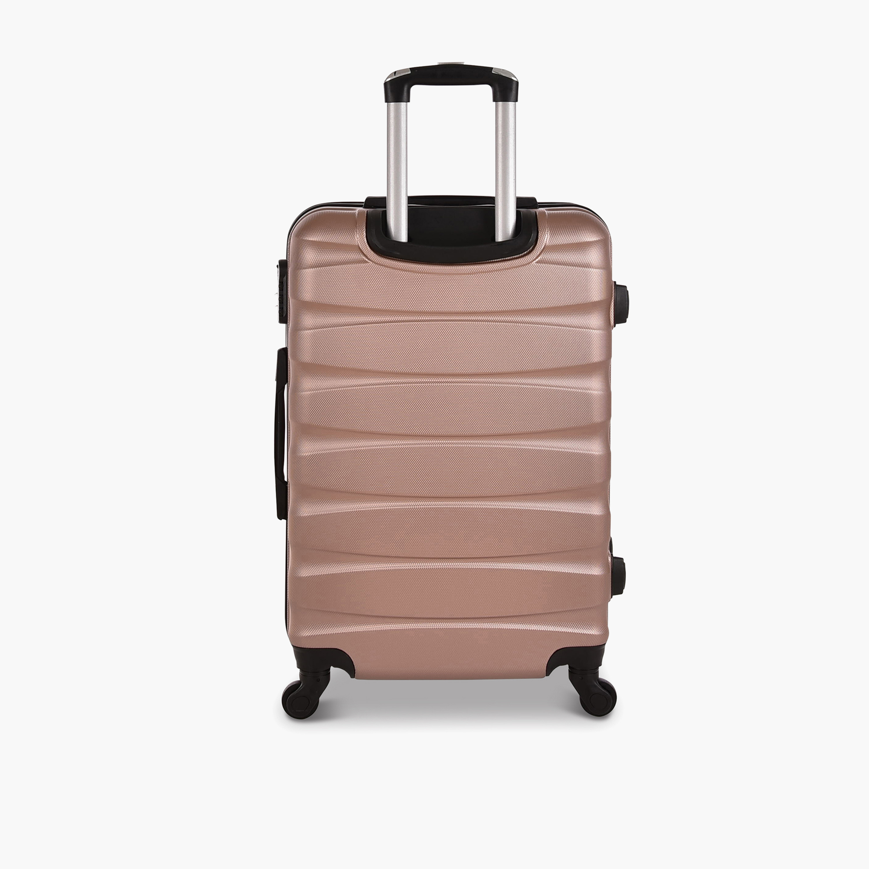 New Travel Set of 3 ABS Hard-Sided 4-Wheeler Spinner Trolley Bags with Combination Lock-travel-luggagesandbags-luggage-image-5