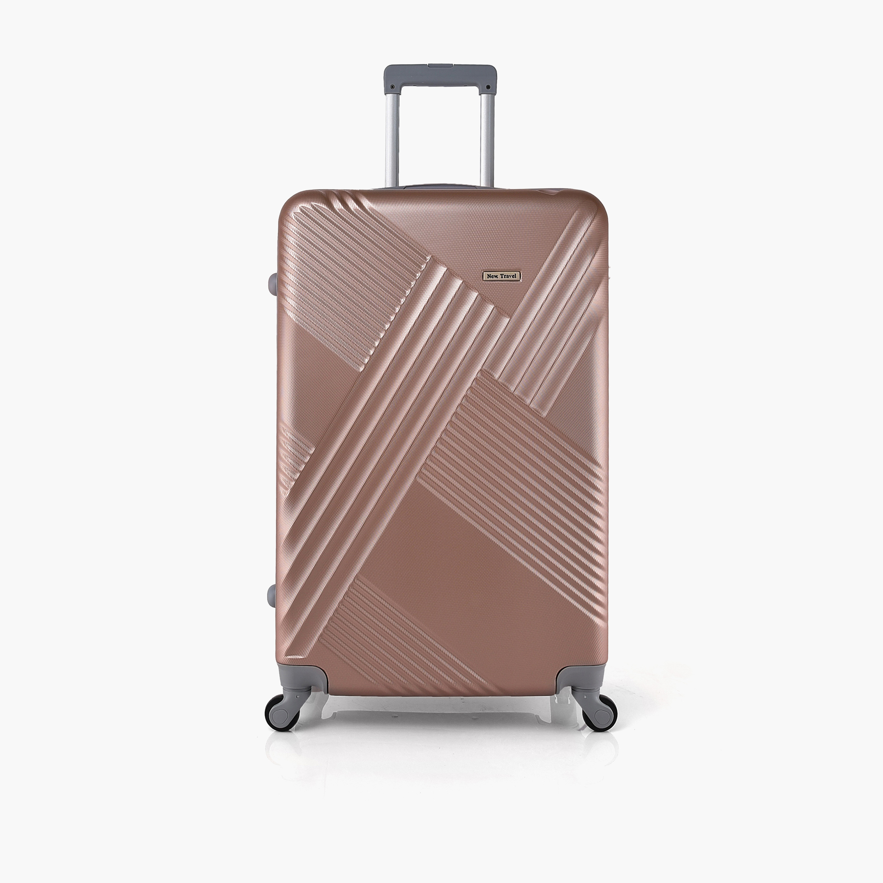 New Travel Set of 4 ABS Hard-Sided 4-Wheeler Spinner Trolley Bags with Combination Lock-travel-luggagesandbags-luggage-image-4