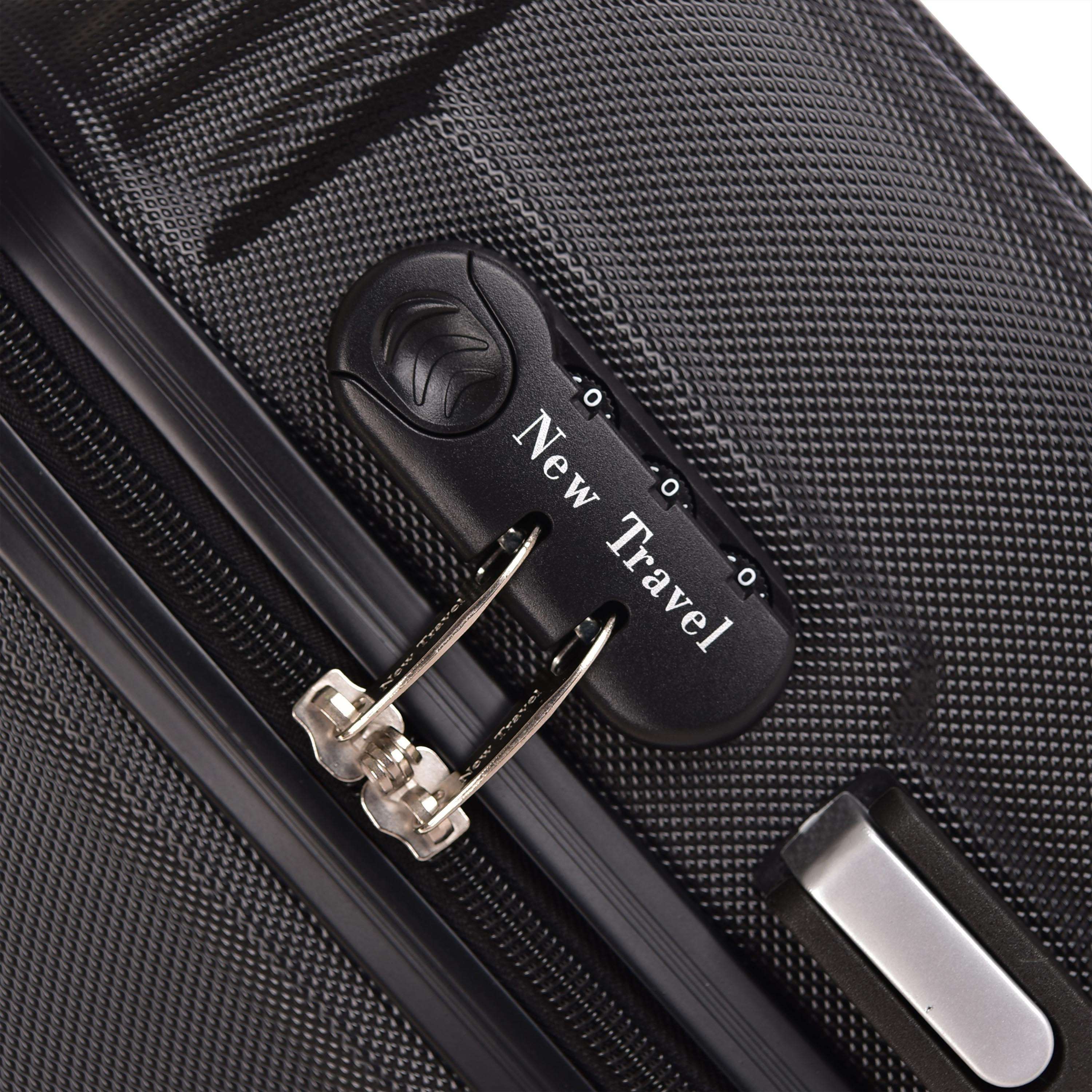 New Travel Set of 3 ABS Hard-Sided 4-Wheeler Spinner Trolley Bags with Combination Lock-travel-luggagesandbags-luggage-image-8