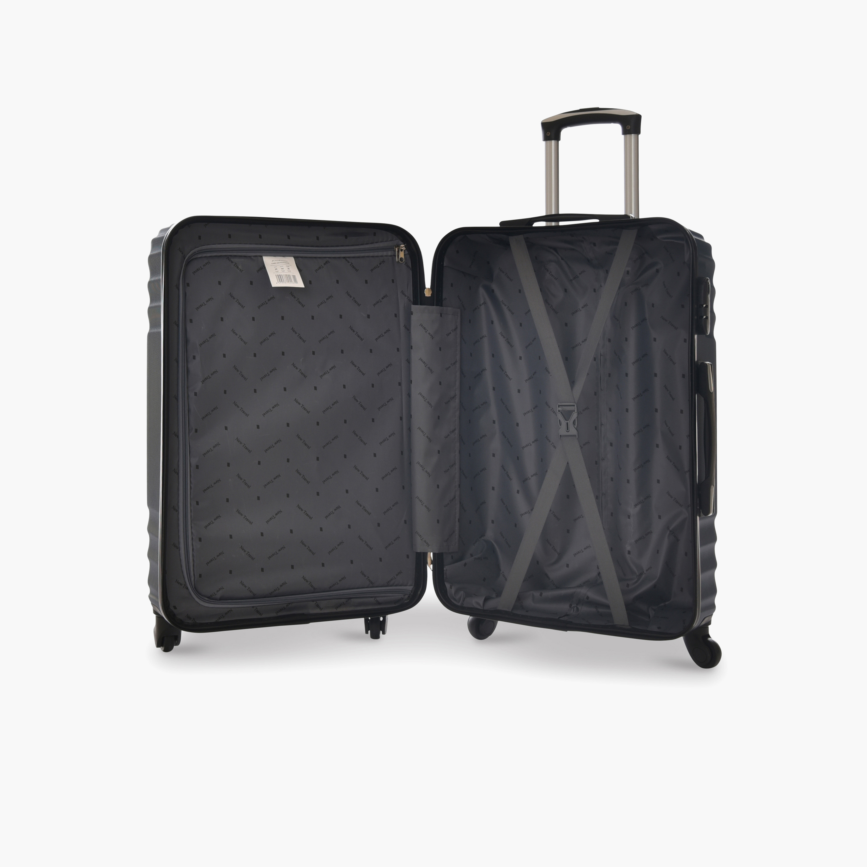 New Travel Set of 3 ABS Hard-Sided 4-Wheeler Spinner Trolley Bags with Combination Lock-travel-luggagesandbags-luggage-image-23