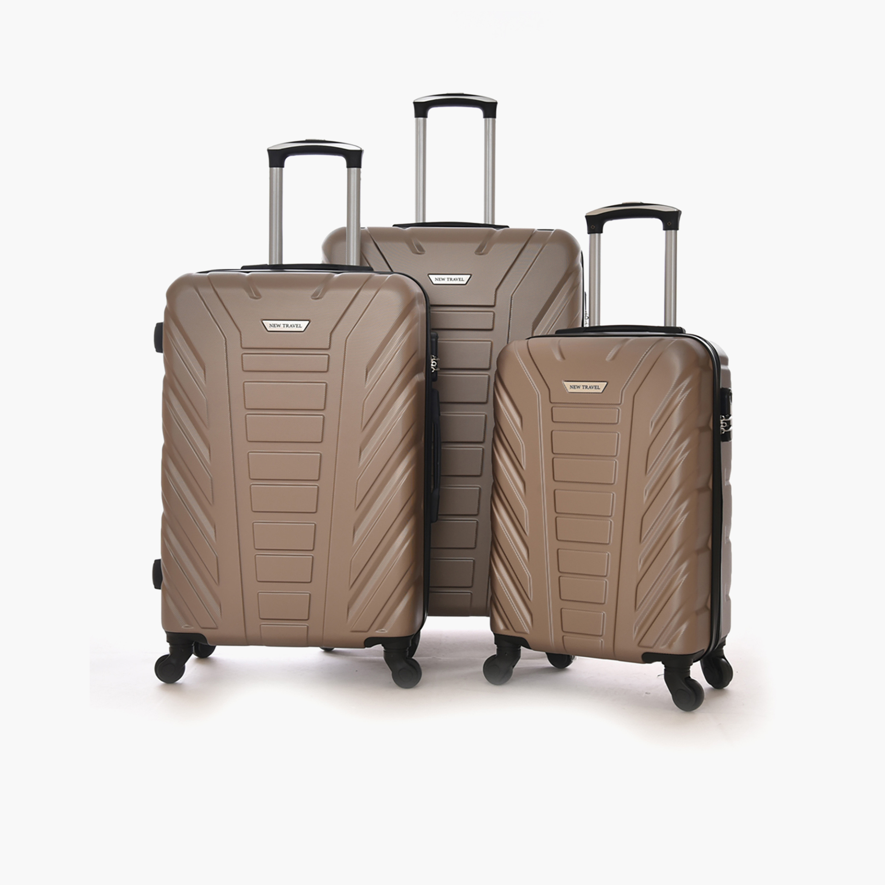 New Travel Set of 3 ABS Hard-Sided 4-Wheeler Spinner Trolley Bags with Combination Lock-travel-luggagesandbags-luggage-image-11