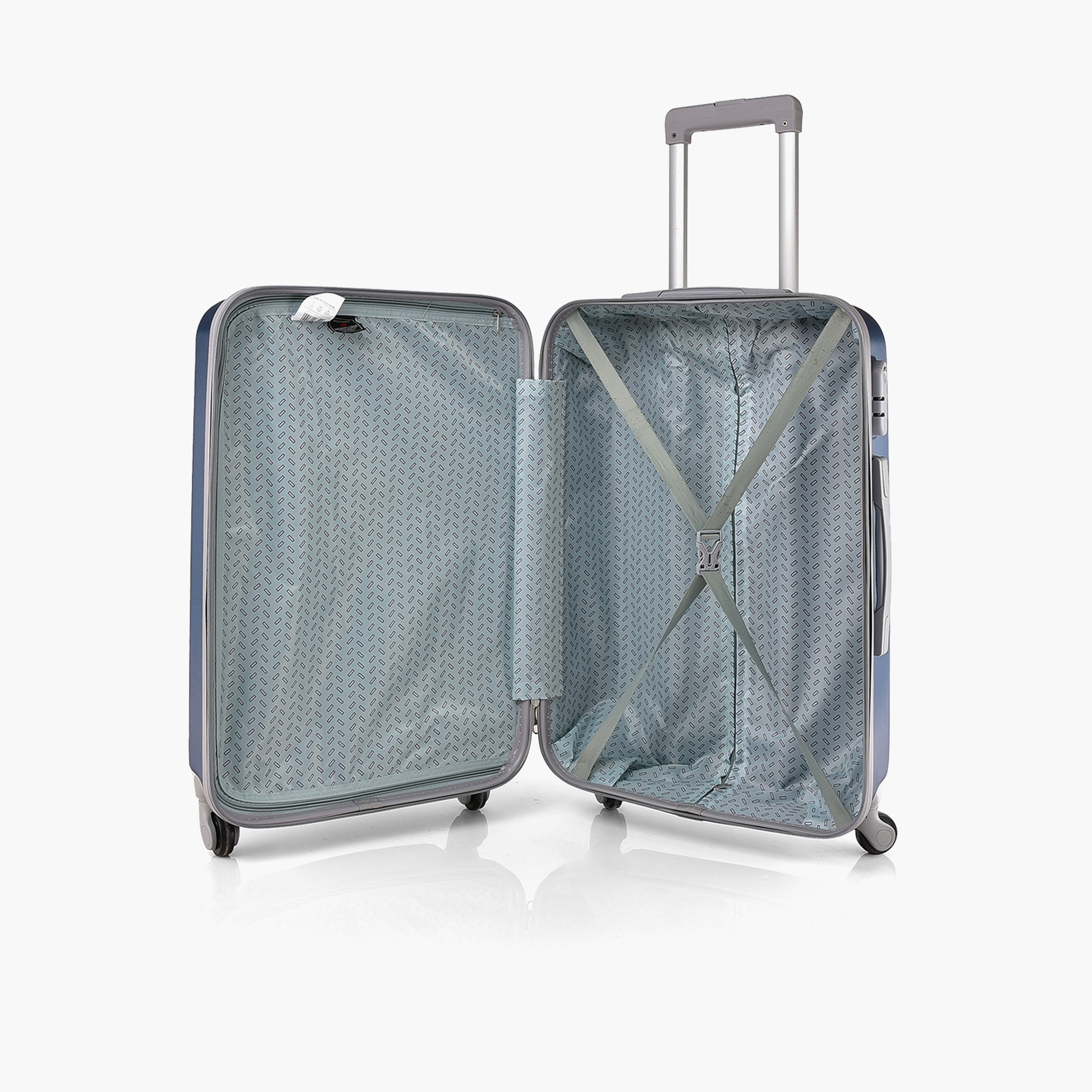 New Travel Set of 4 ABS Hard-Sided 4-Wheeler Spinner Trolley Bags with Combination Lock-travel-luggagesandbags-luggage-image-13