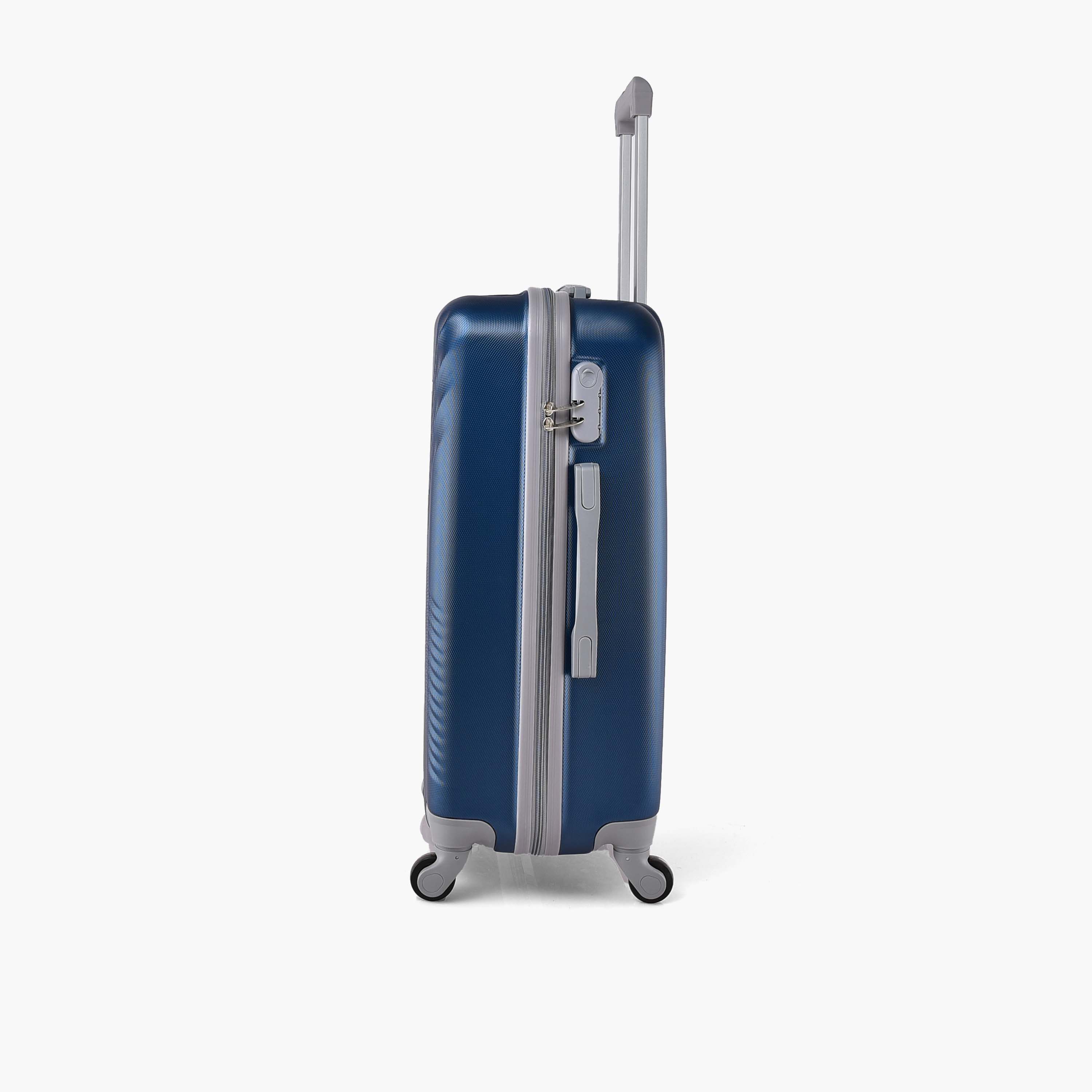 New Travel Set of 4 ABS Hard-Sided 4-Wheeler Spinner Trolley Bags with Combination Lock-travel-luggagesandbags-luggage-image-9