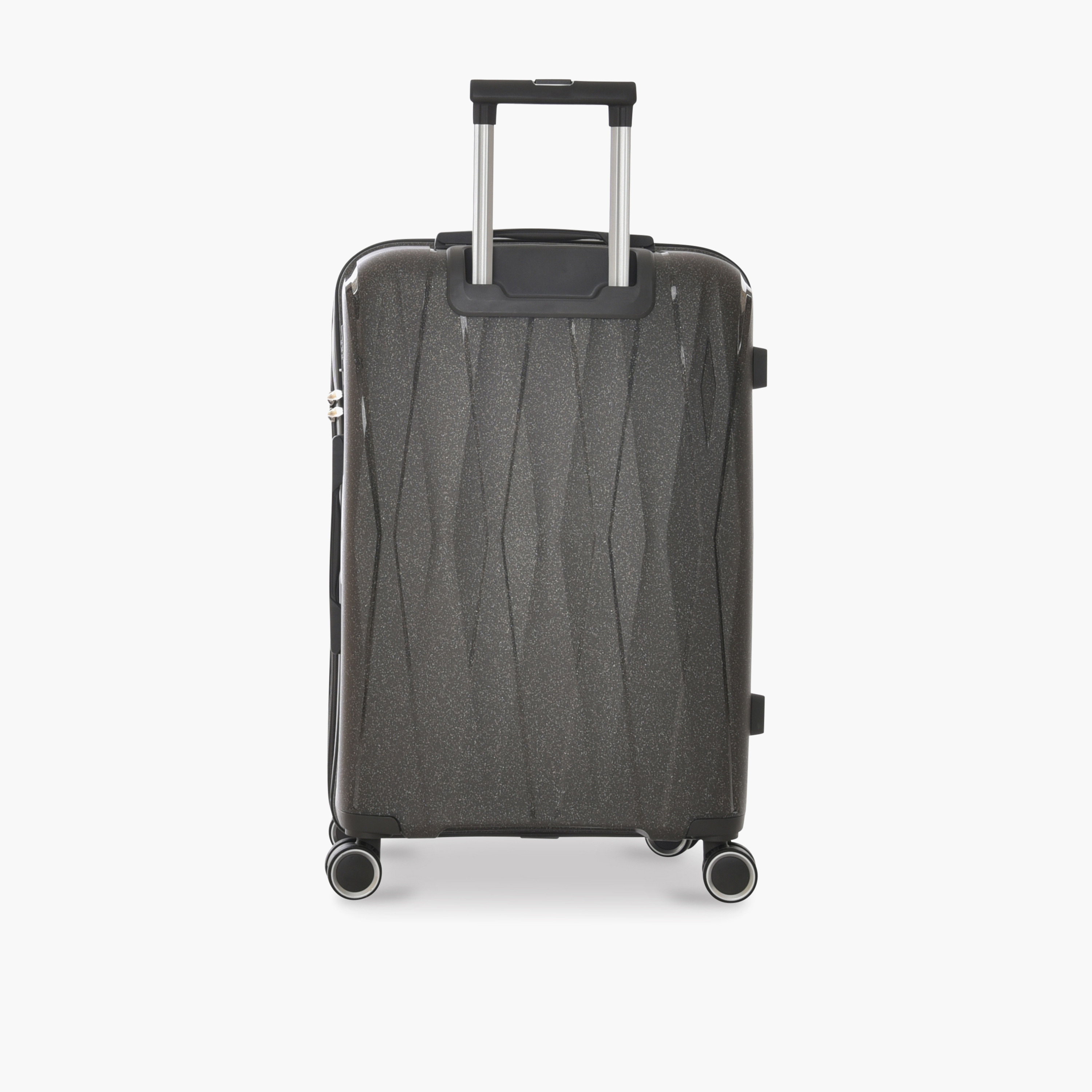 New Travel Set of 4 Polypropylene Hard-Sided 4-Wheeler Spinner Trolley Bags with Combination Lock-travel-luggagesandbags-luggage-image-5