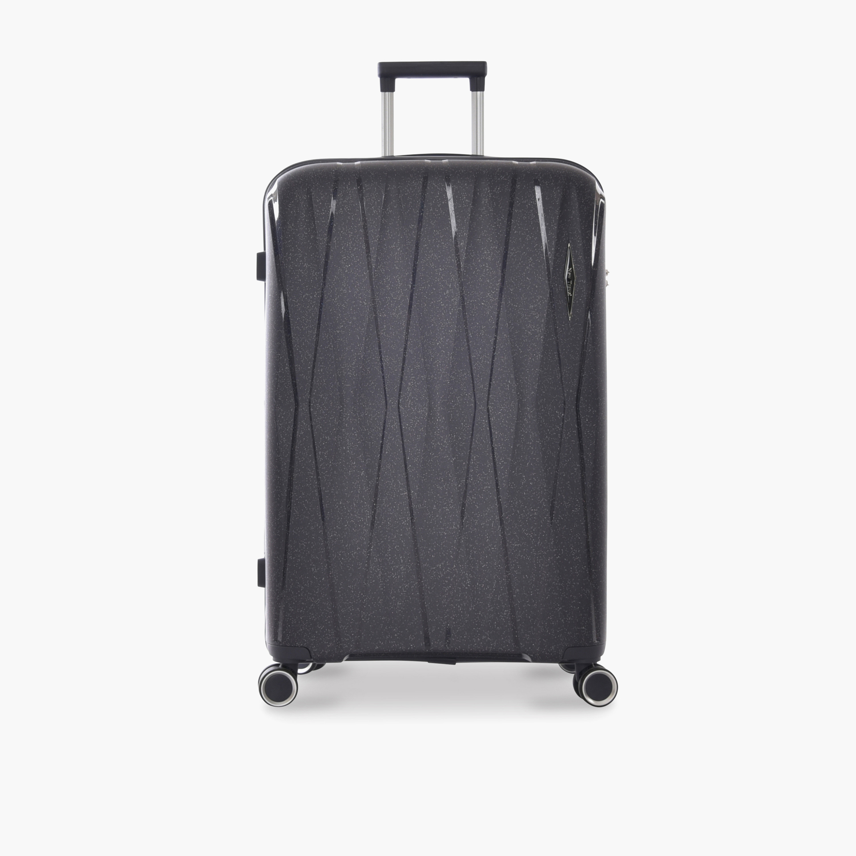 New Travel Set of 4 Polypropylene Hard-Sided 4-Wheeler Spinner Trolley Bags with Combination Lock-travel-luggagesandbags-luggage-image-4