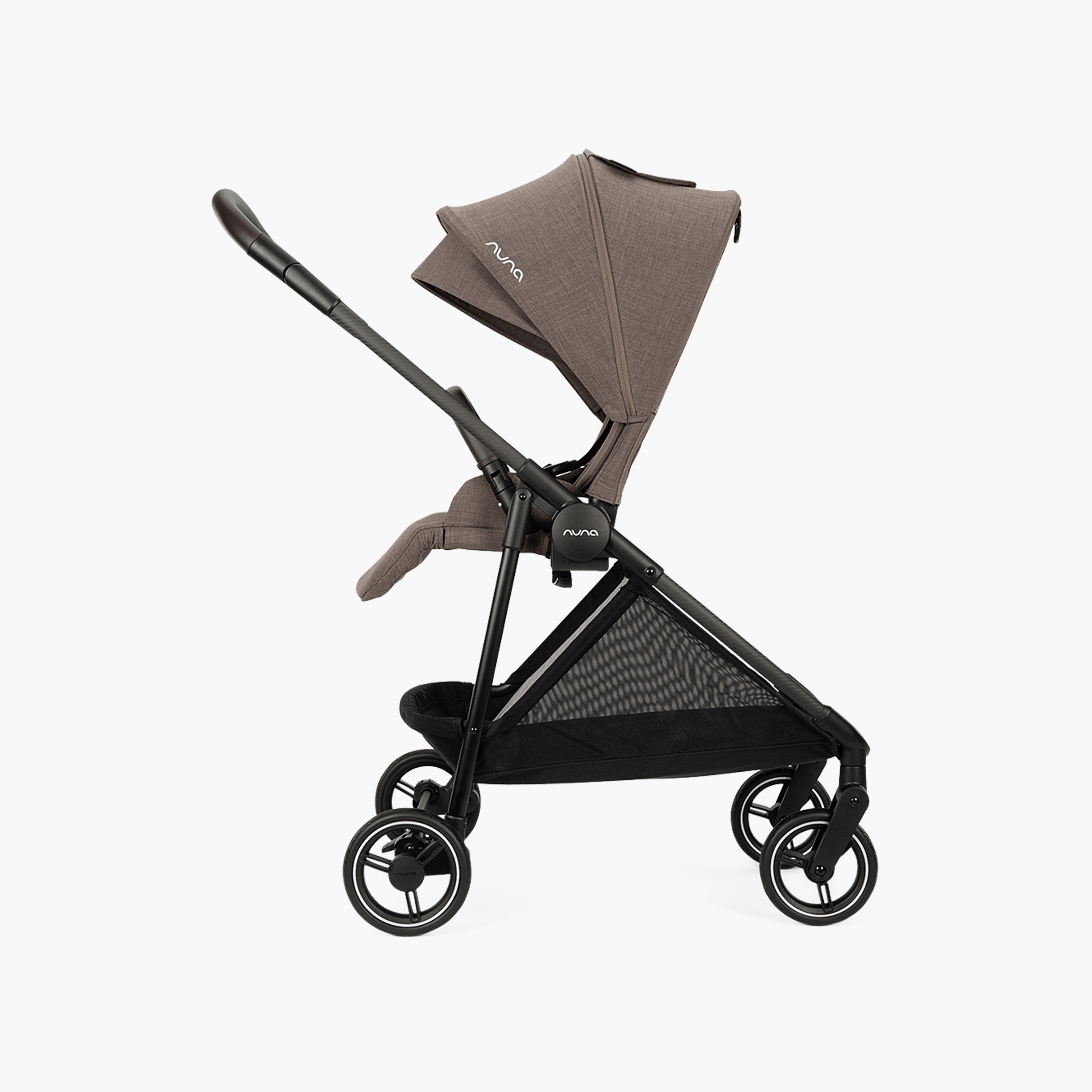 عربة أطفال إيكسا مثبتة بمسامير بنظام طي بزر ضغط وقفل للعجلات من نونا-baby-gear-strollersandprams-strollers-image-4