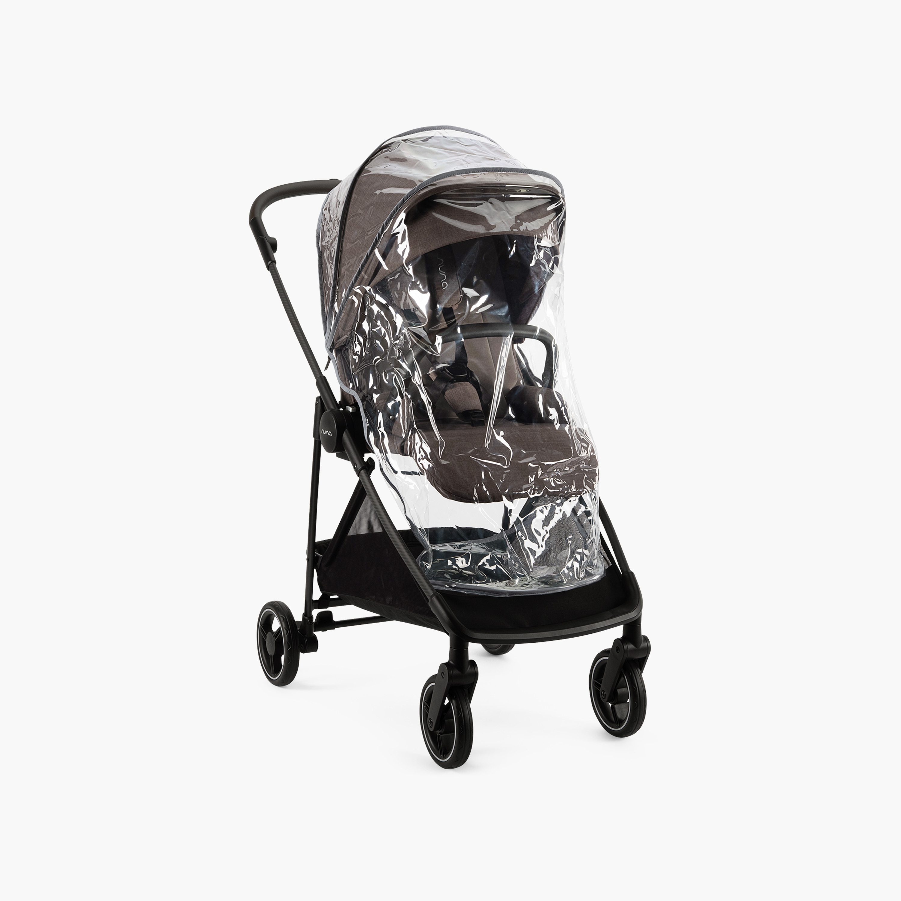 عربة أطفال إيكسا مثبتة بمسامير بنظام طي بزر ضغط وقفل للعجلات من نونا-baby-gear-strollersandprams-strollers-image-5