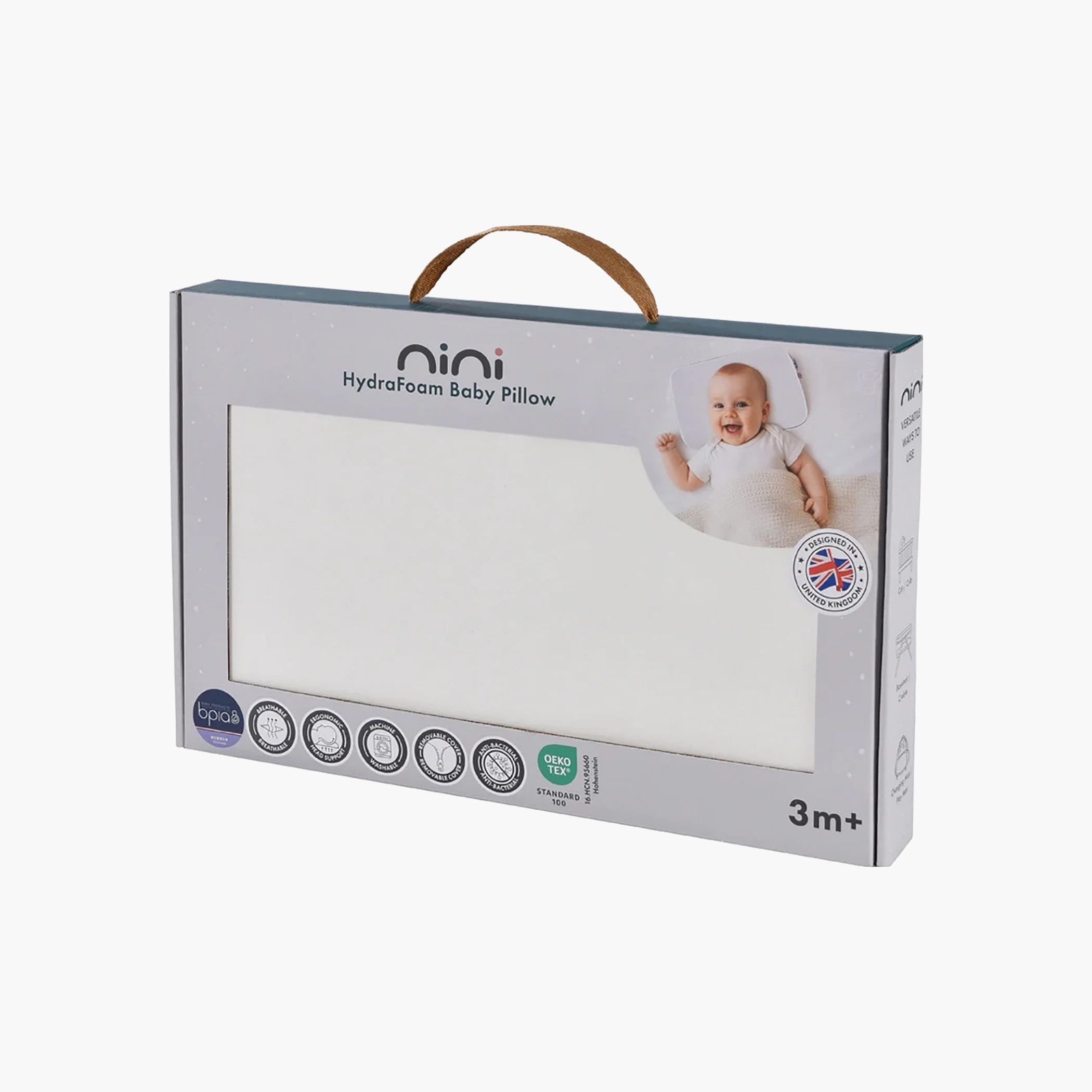 وسادة أطفال إسفنج هيدرا من نيني - 3 أشهر فأكثر-baby-nursery-babybedding-image-3