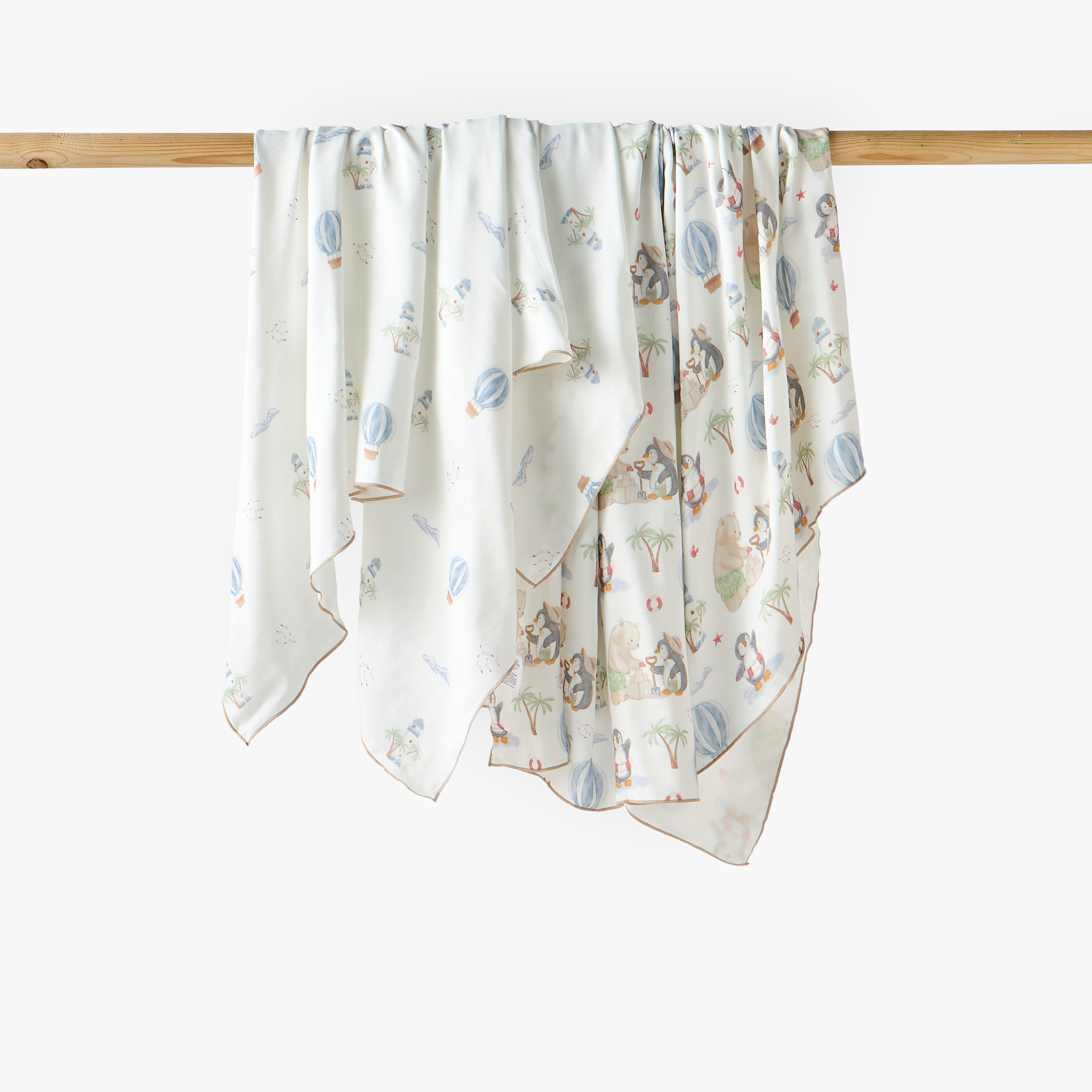 قماط من الخيزران قطعتين إير راب من نيني-baby-nursery-blanketsandswaddles-swaddlesandsleepingbags-image-1