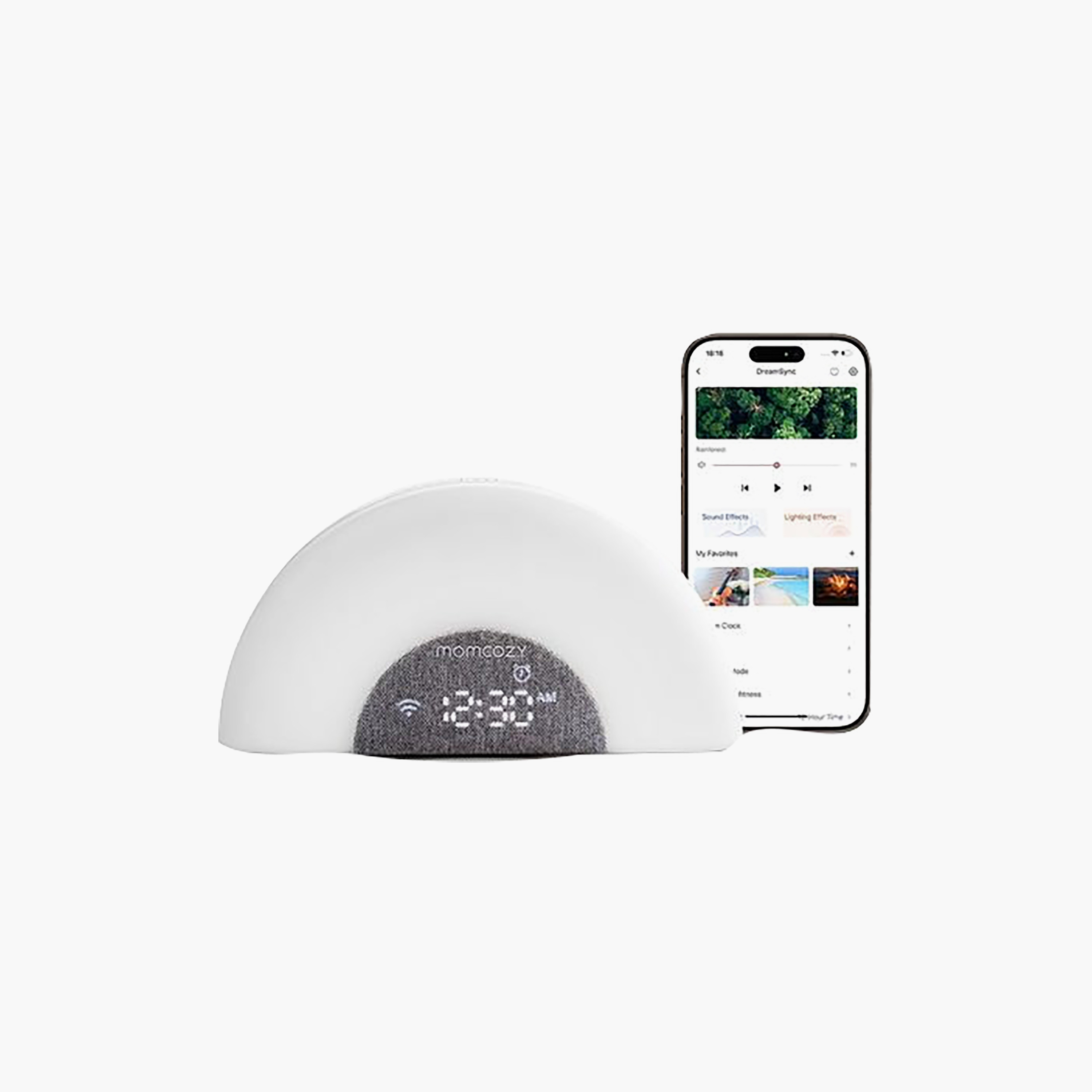 جهاز إصدار أصوات مهدئة للأطفال مع إضاءة ليلية من مامكوزي-baby-healthandsafety-babymonitors-image-2