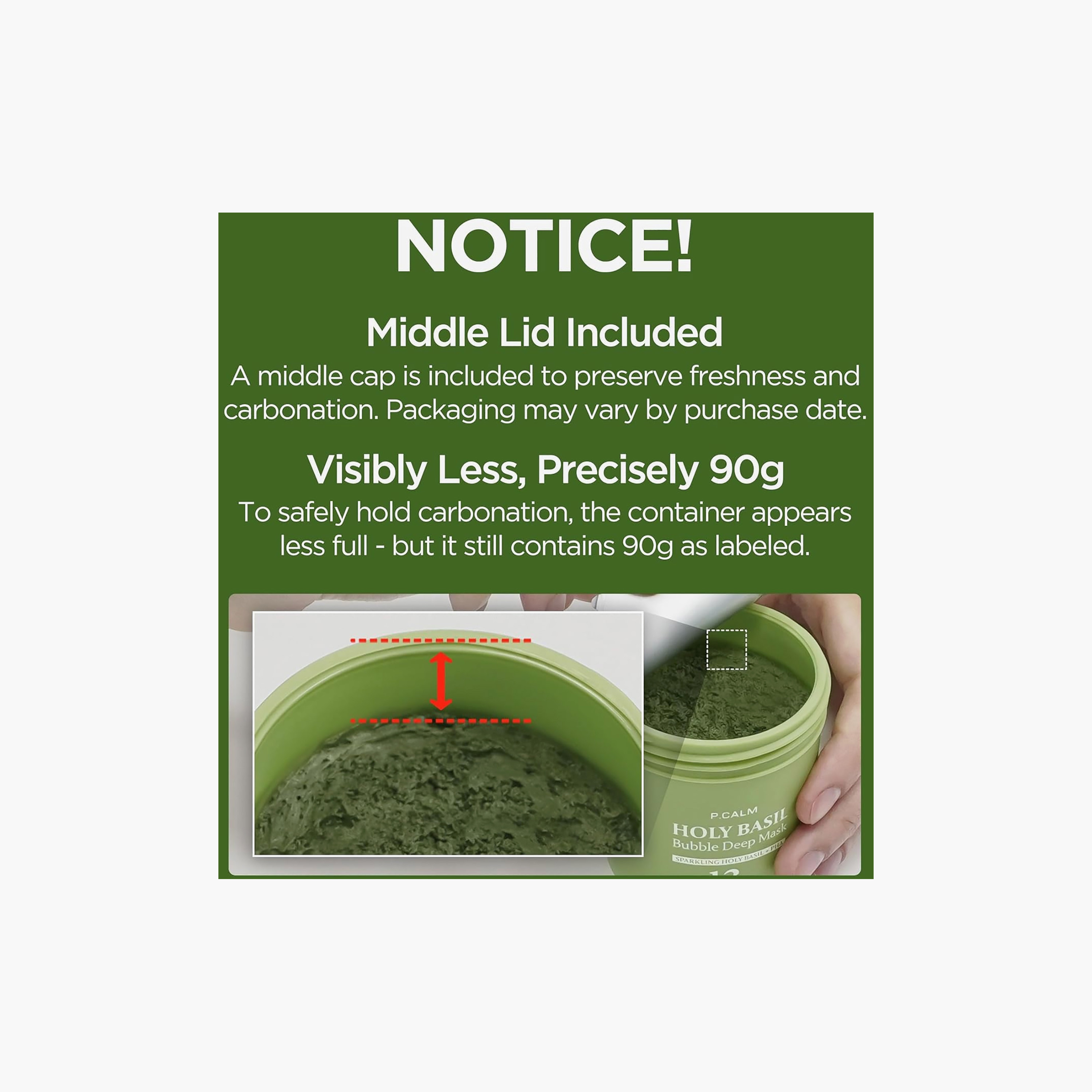 قناع بي كالم هولي باسل بابل ديب ماسك-beautyandpersonalcare-kbeauty-skin-moisturisers-facemoisturisers-image-4