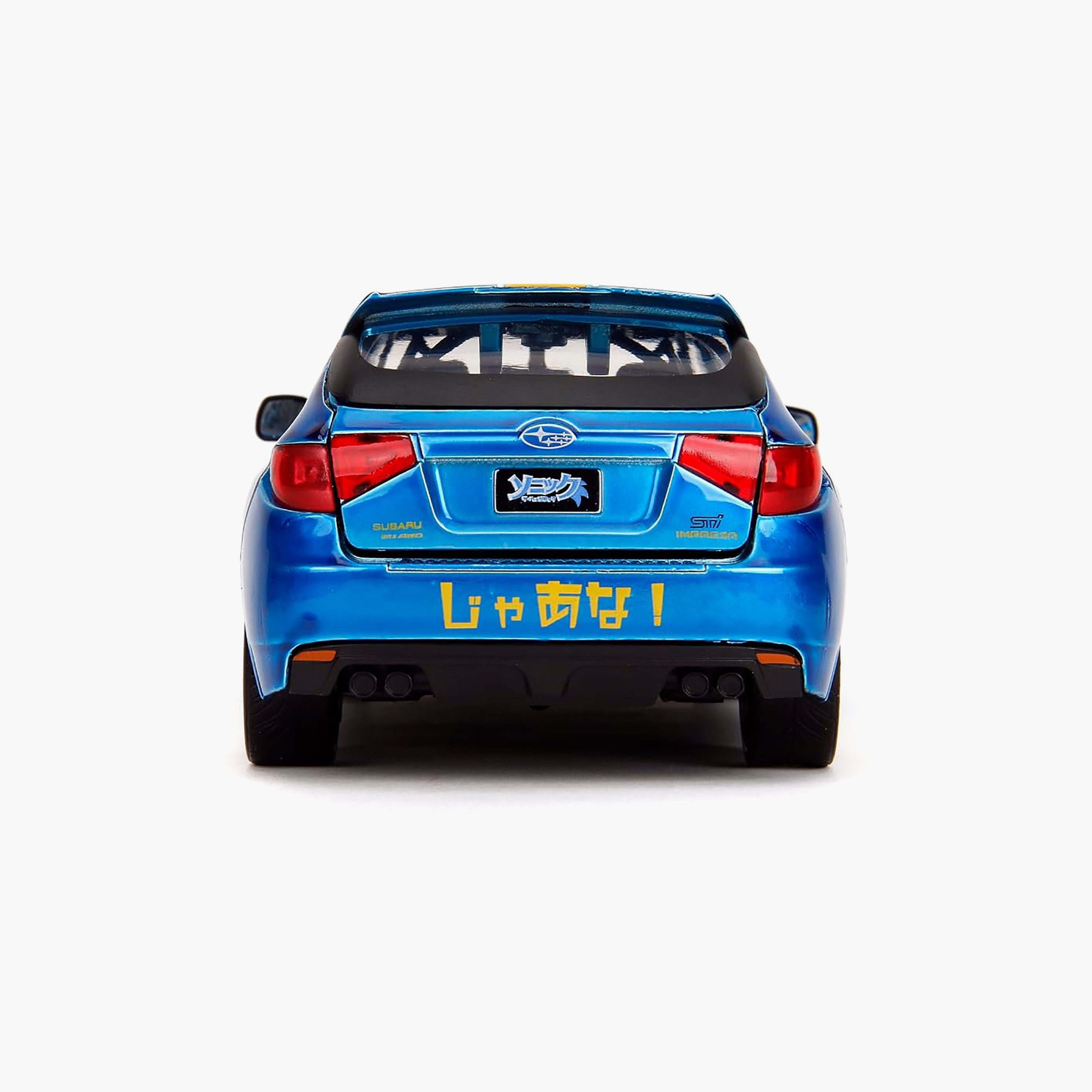 Jada Sonic and Subaru Impreza WRX STI Die Cast Car with Toy Figurine-toys-playvehicles-diecastcars-image-5